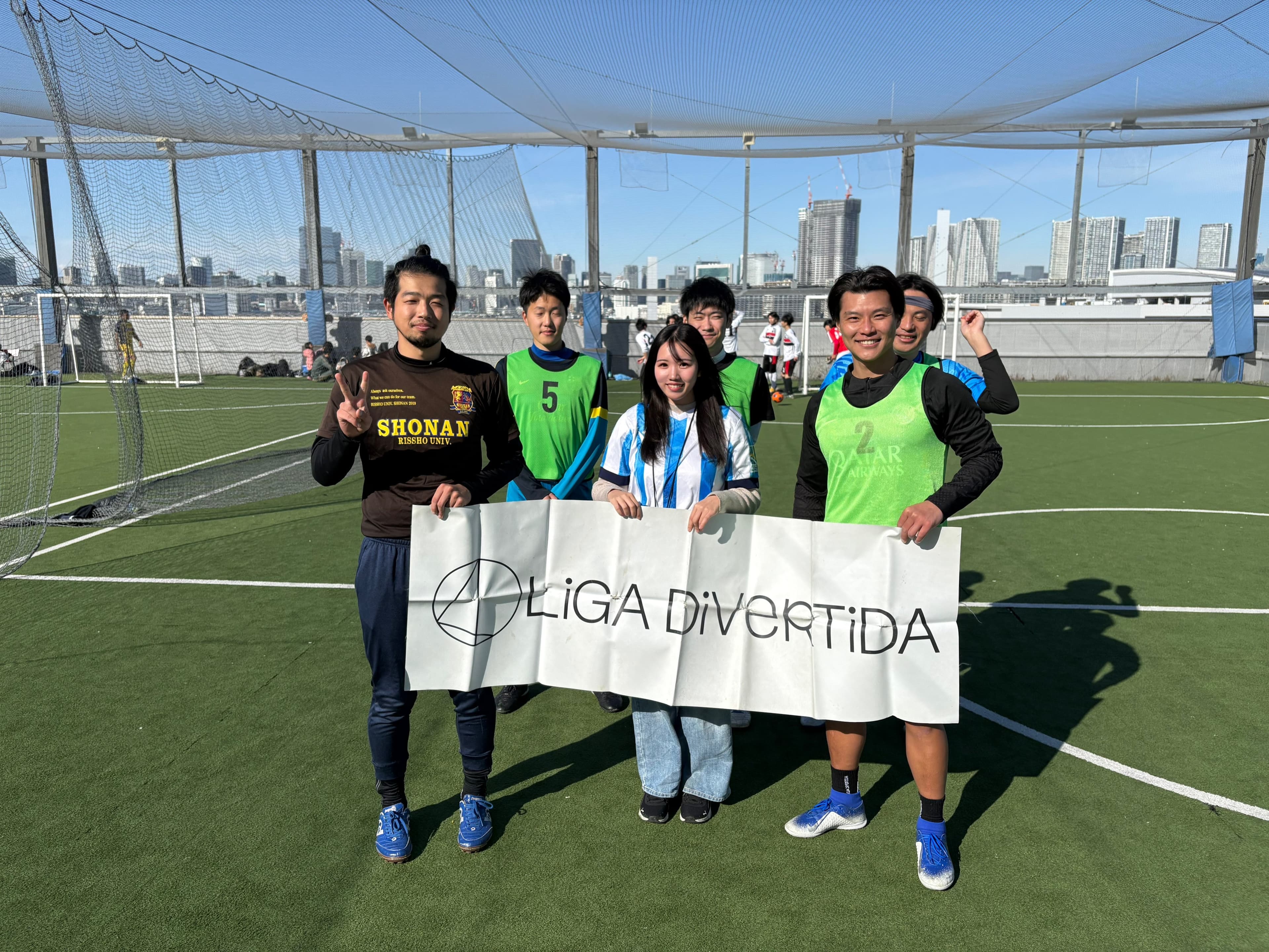 FC忠誠心 - 2024年12月21日 有明 BUDDYスポーツアリーナ 屋上人工芝コート フットサル