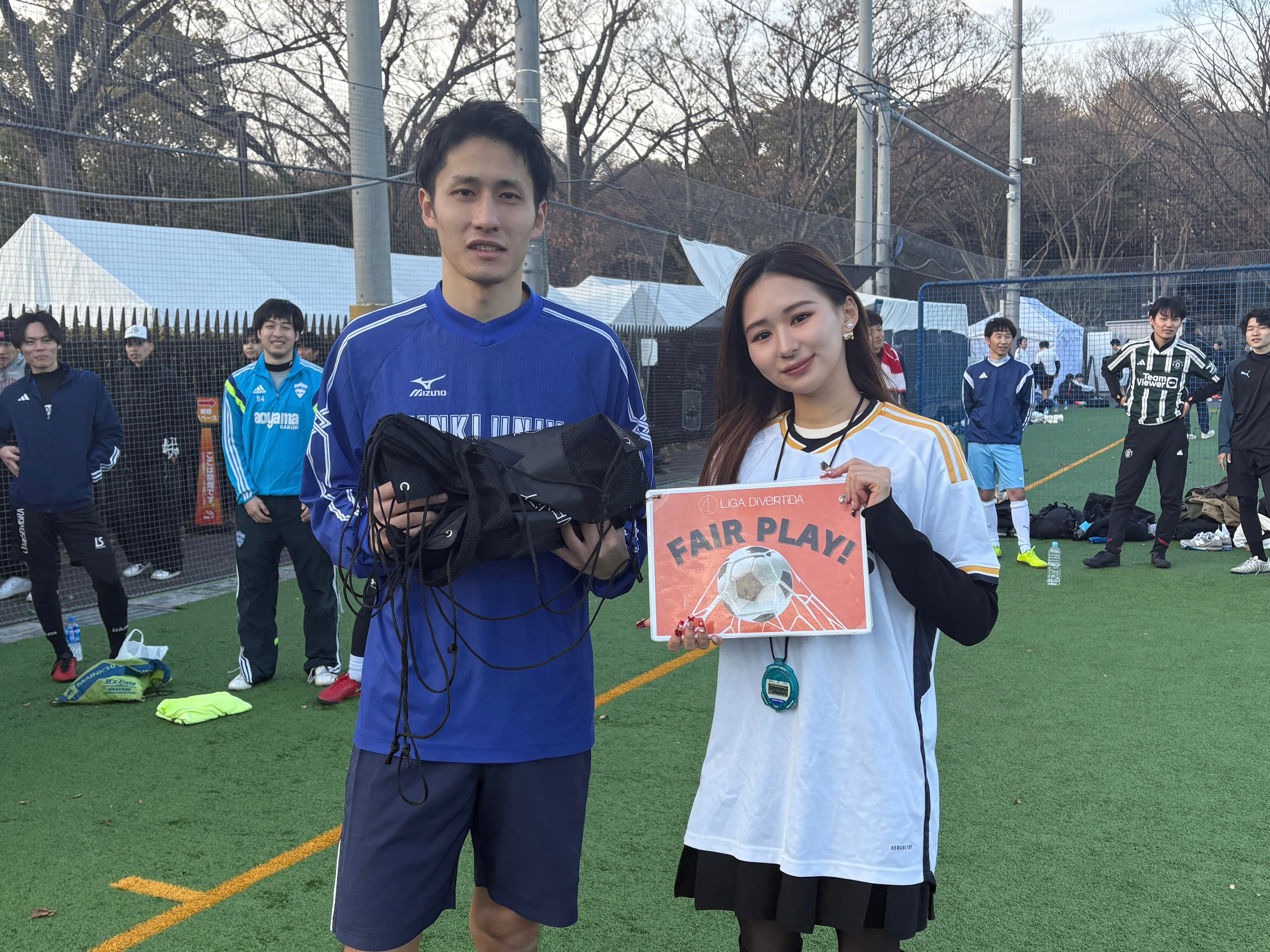 2024年12月21日 原宿 国立代々木競技場 フットサルコート フットサル 大会風景