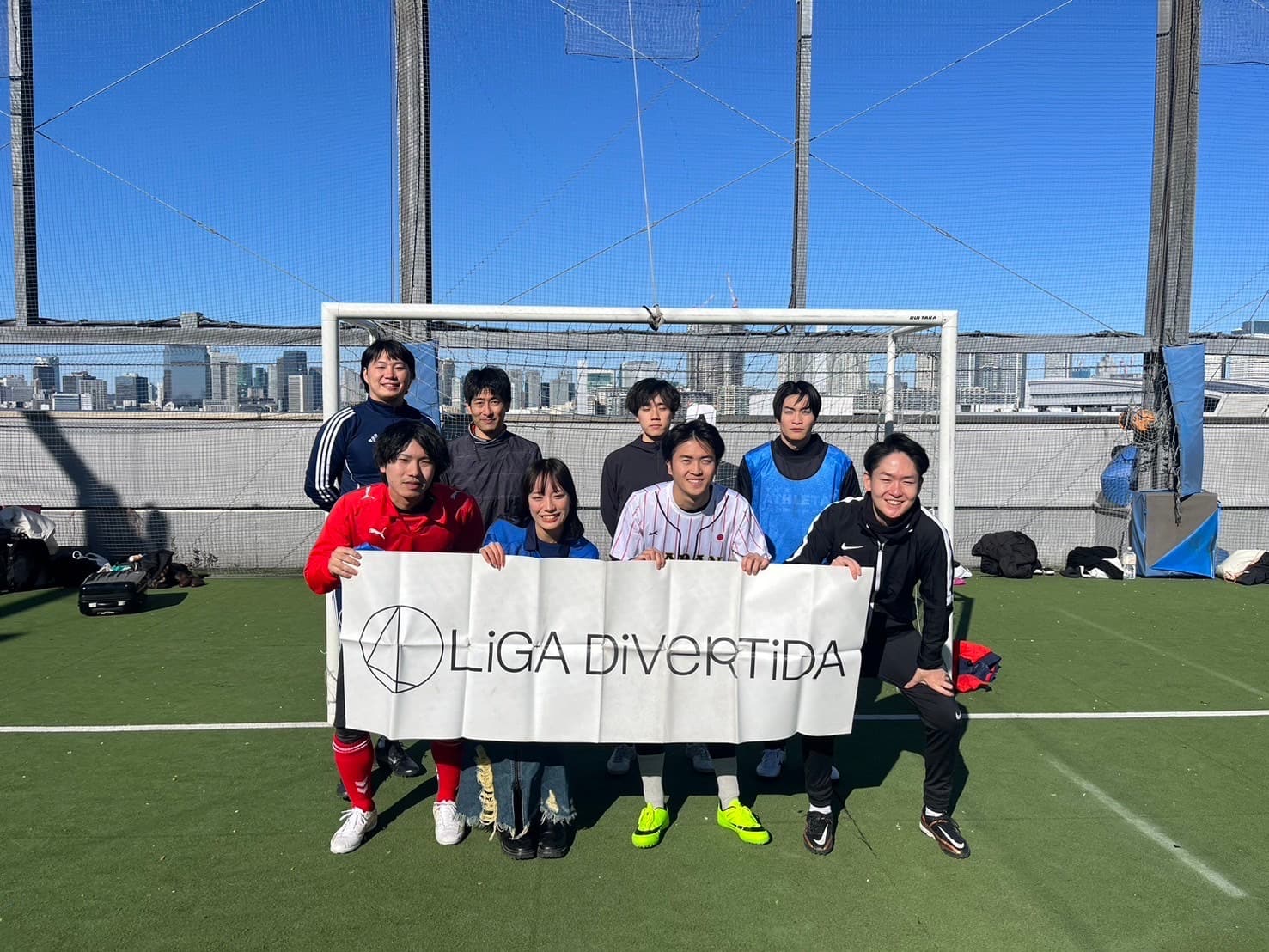 そるぱっく - 2024年12月14日 有明 BUDDYスポーツアリーナ 屋上人工芝コート フットサル