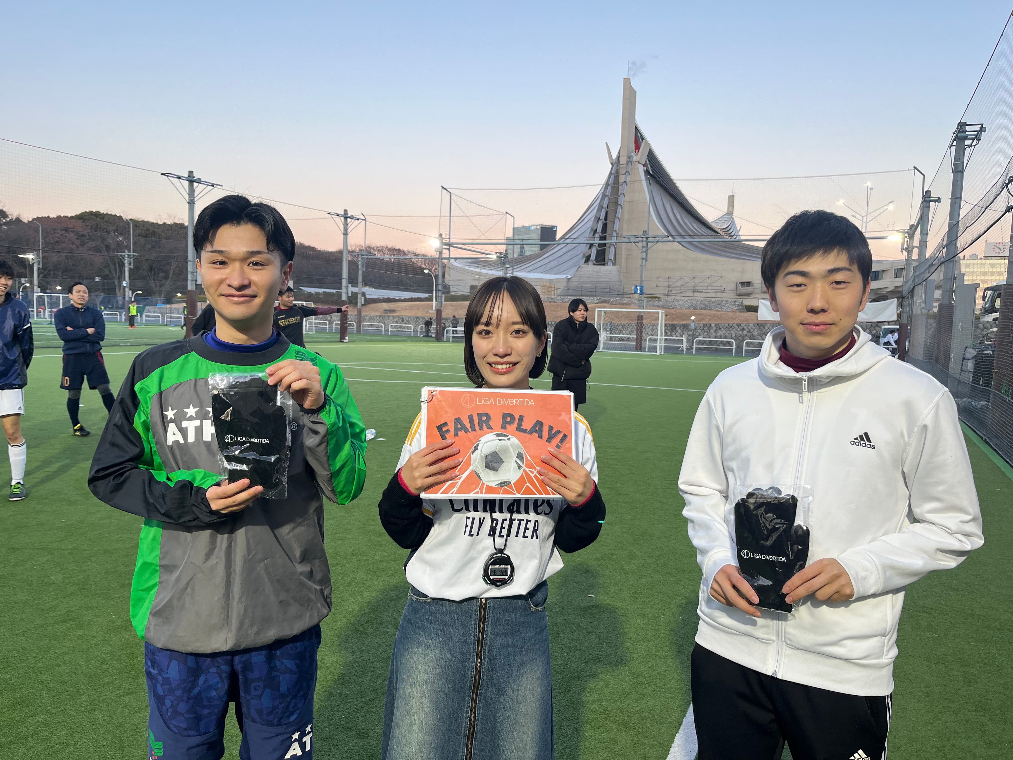 2025年1月18日 原宿 国立代々木競技場 フットサルコート フットサル 大会風景