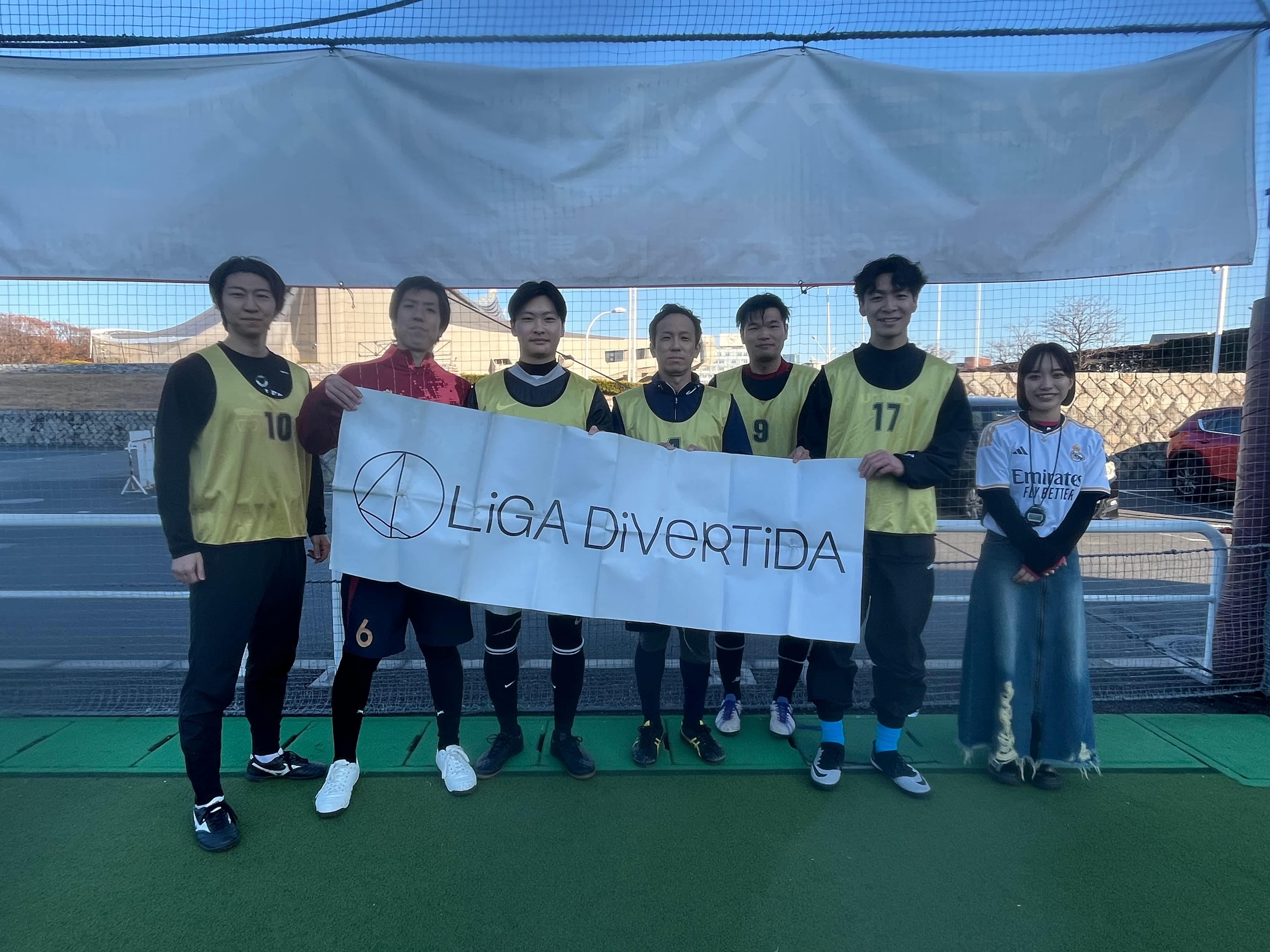 豆球部 - 2025年1月18日 原宿 国立代々木競技場 フットサルコート フットサル