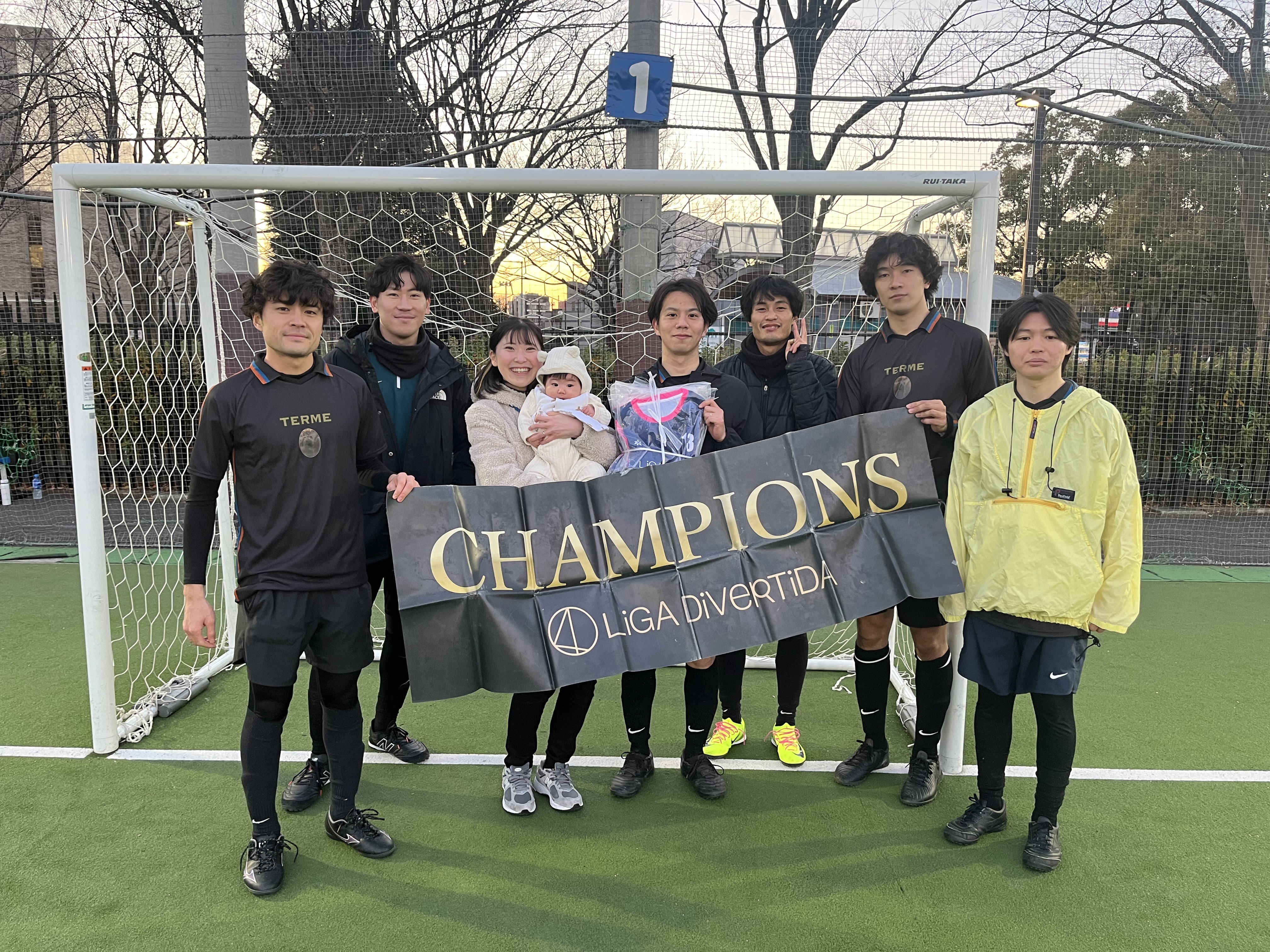 2025年1月18日 原宿 国立代々木競技場 フットサルコート フットサル 表彰