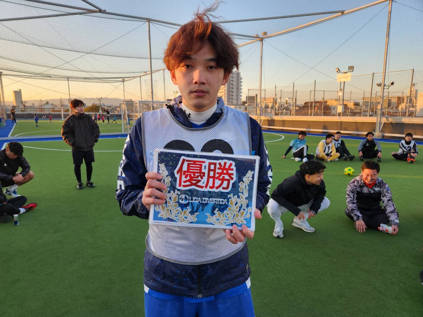 2025年1月18日 FAB FUTSAL PARK 西九条 フットサル 大会風景