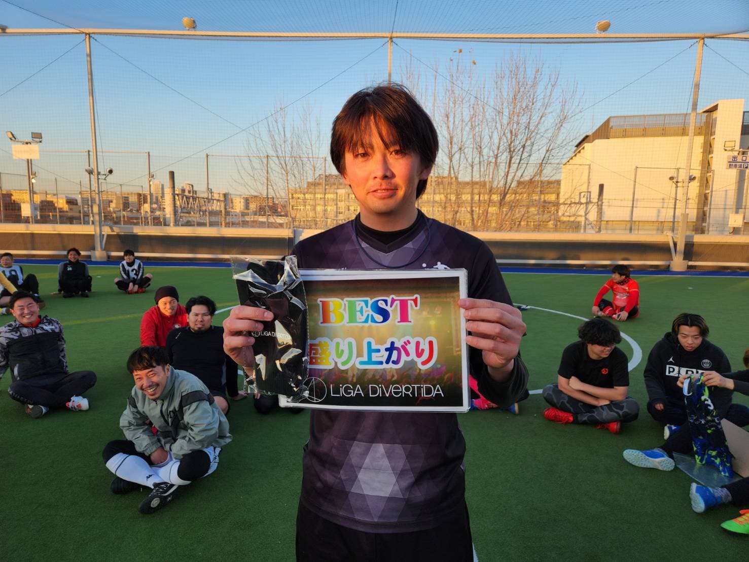 2025年1月18日 FAB FUTSAL PARK 西九条 フットサル 大会風景
