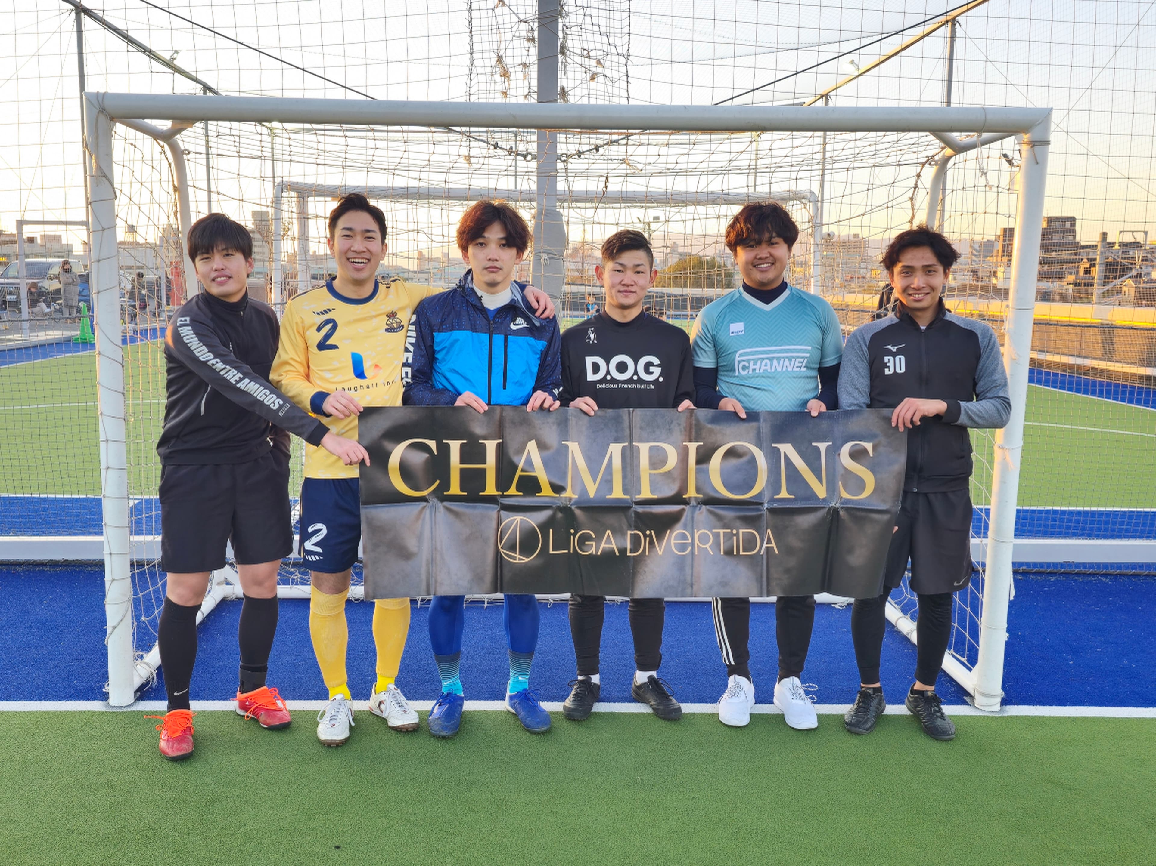2025年1月18日 FAB FUTSAL PARK 西九条 フットサル 表彰