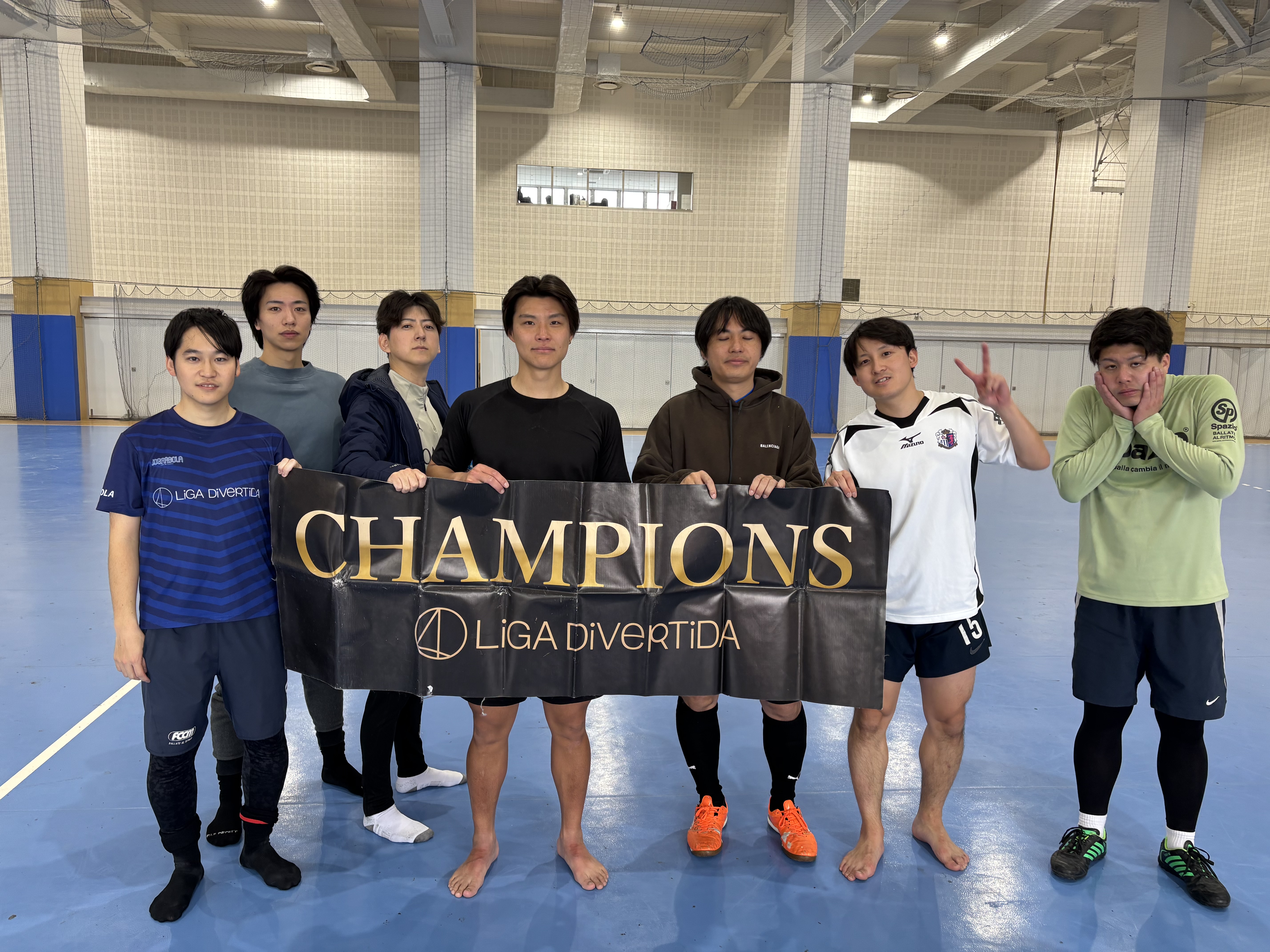 2025年1月25日 有明 BUDDYスポーツアリーナ1F フットサル 大会風景