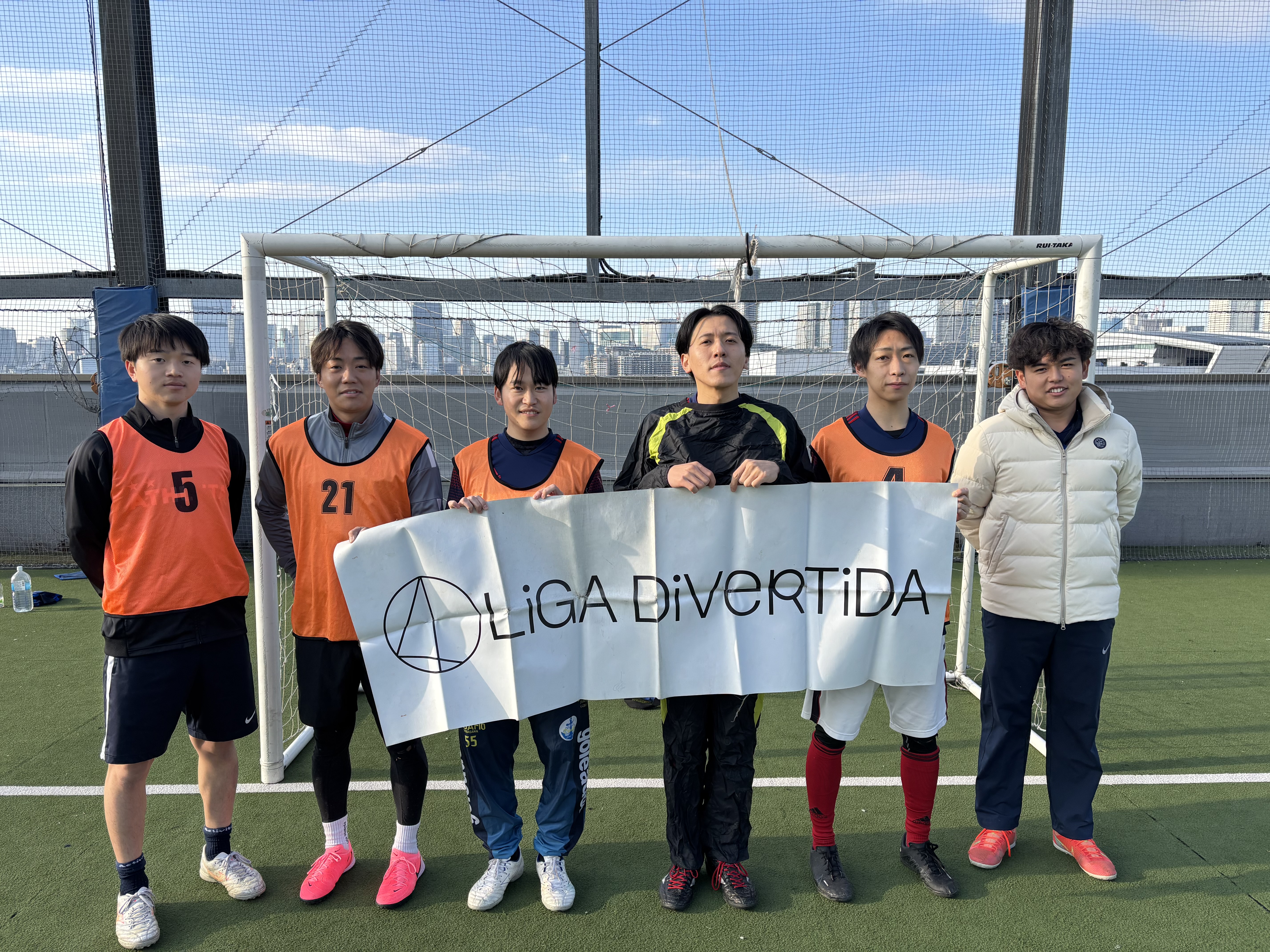 IXIAFC - 2025年1月25日 有明 BUDDYスポーツアリーナ 屋上人工芝コート フットサル