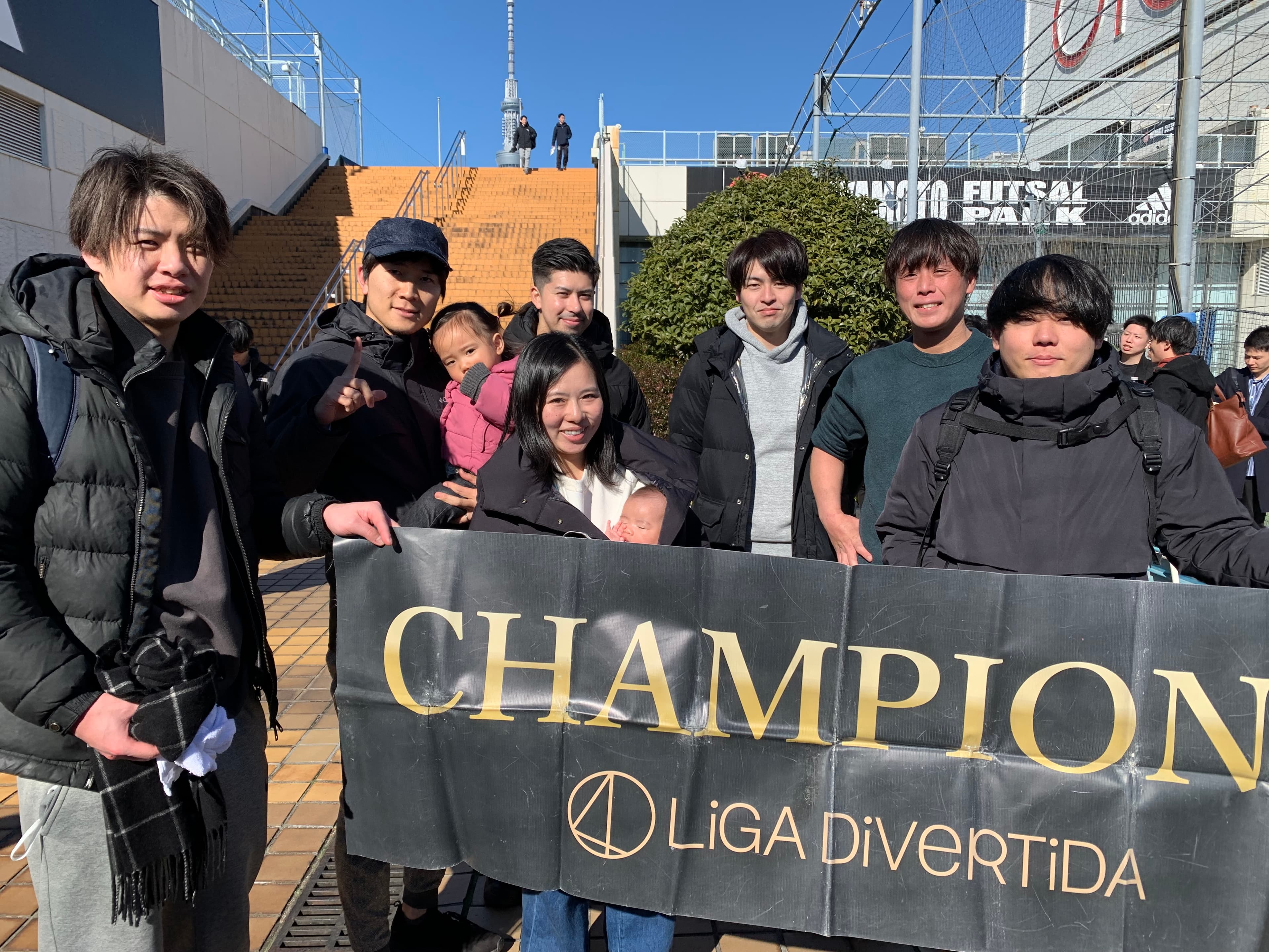 2025年1月26日 錦糸町 MIYAMOTO FUTSAL PARK マルイ フットサル 表彰