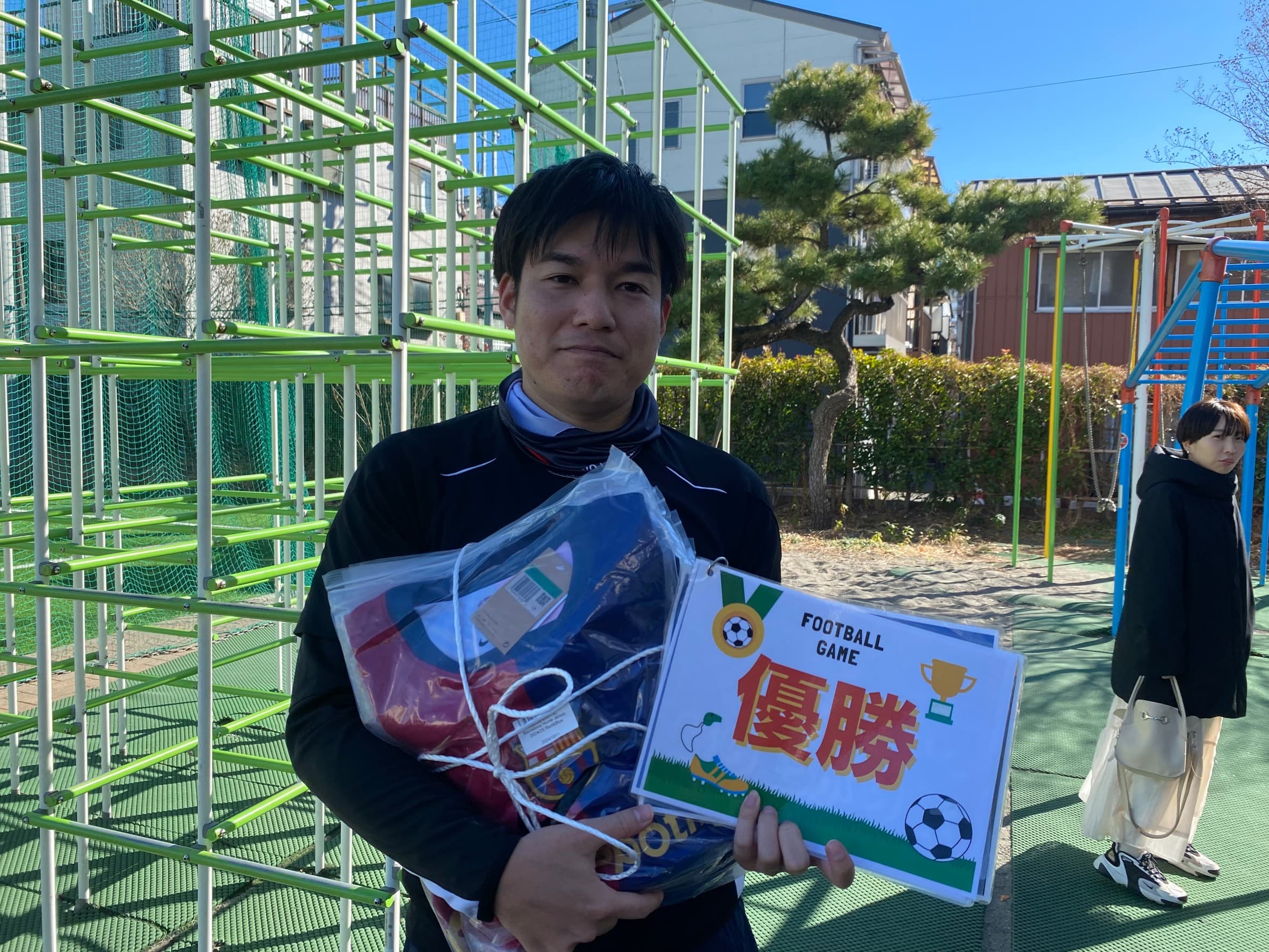 2025年1月26日 豊洲 枝川グラウンド ソサイチ(7人制) 大会風景