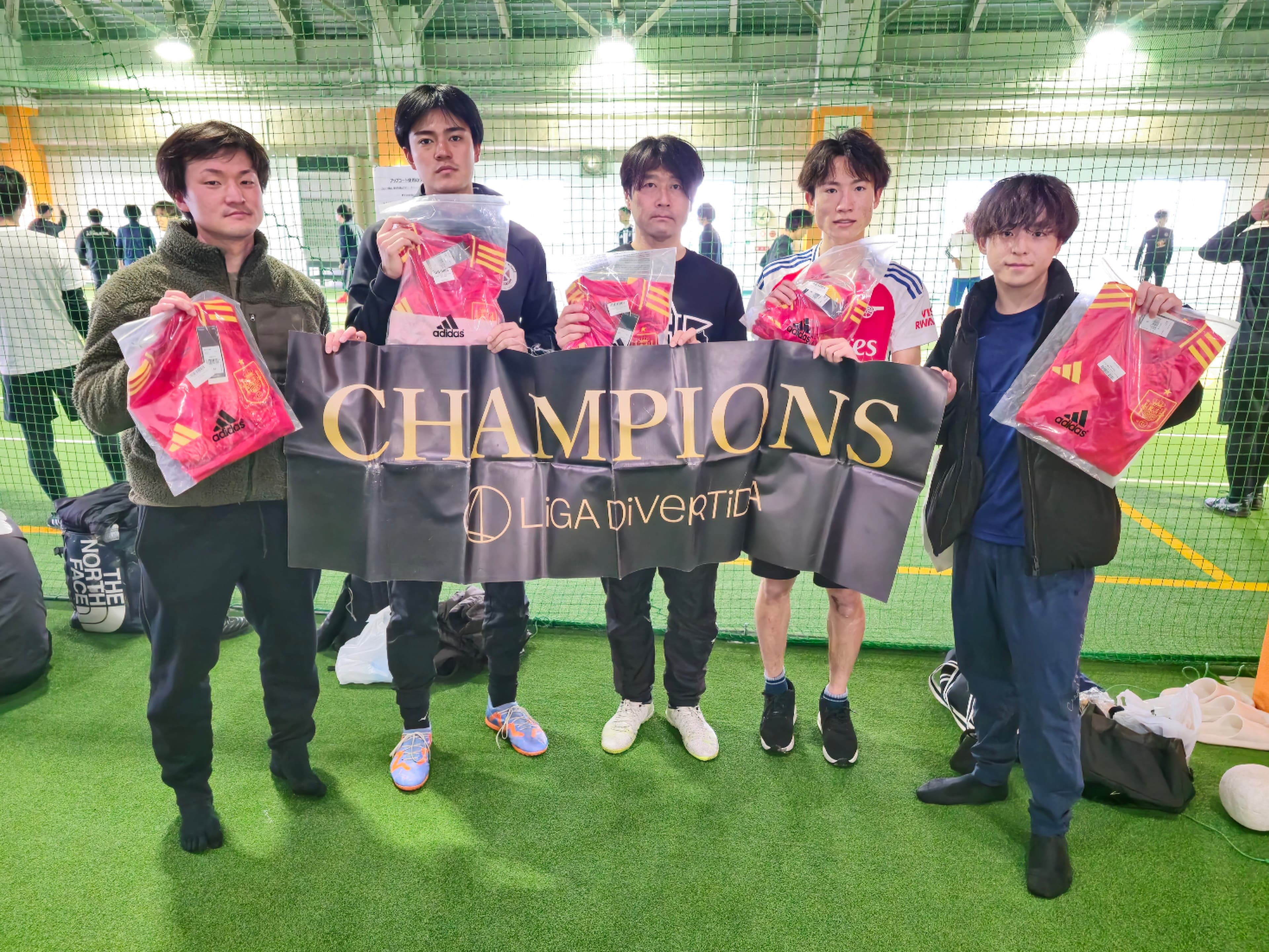 2025年2月1日 堺 Mスポコート北花田 フットサル 表彰