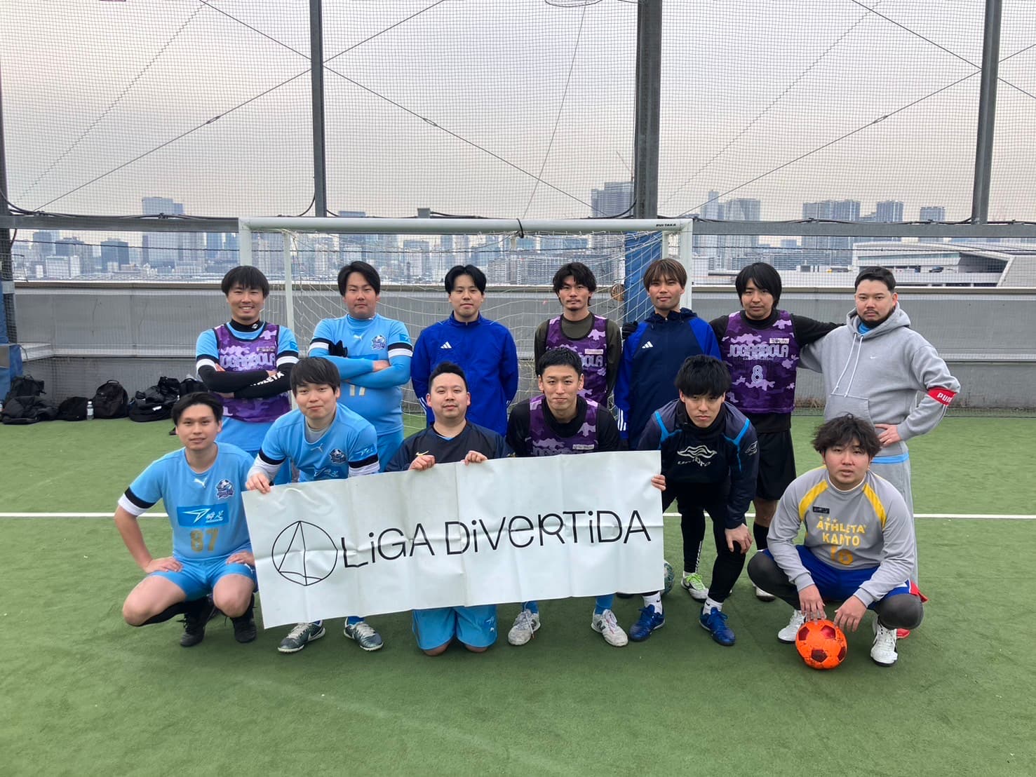 ポカジュニアーズ - 2025年2月1日 有明 BUDDYスポーツアリーナ 屋上人工芝コート フットサル