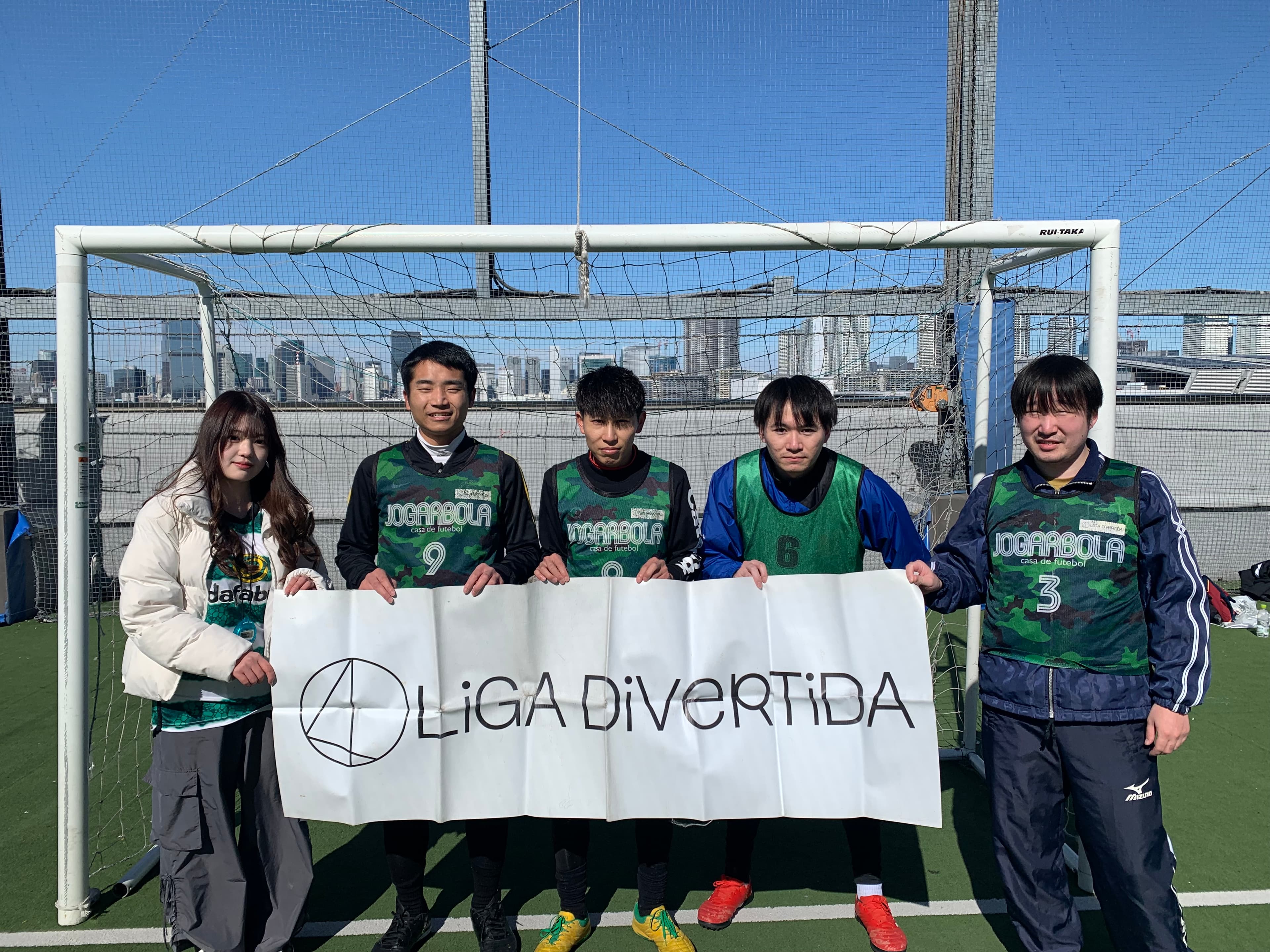 出戻りムネさん@コム持ち - 2025年2月8日 有明 BUDDYスポーツアリーナ 屋上人工芝コート