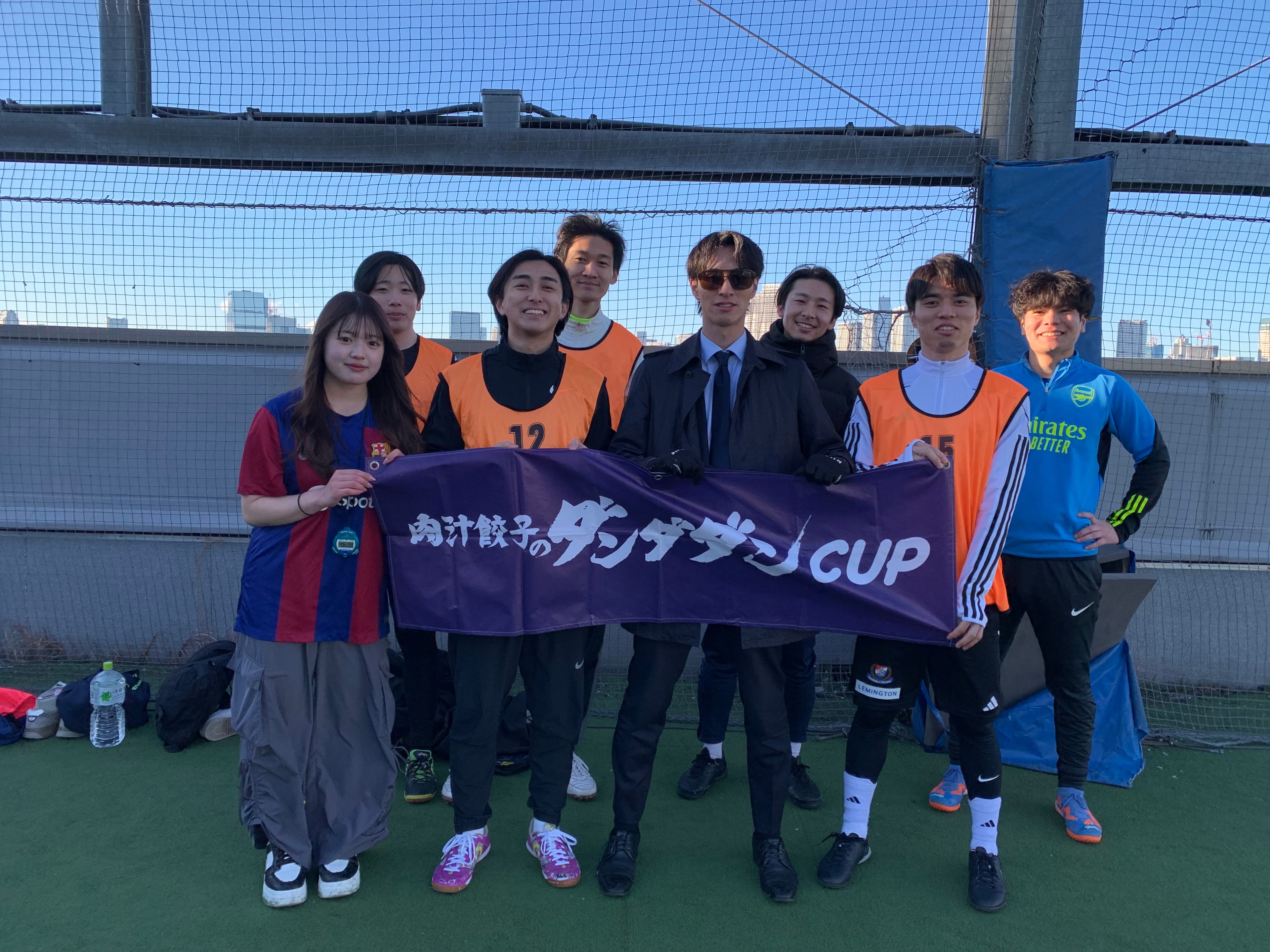 しもやまJAPAN - 2025年2月8日 有明 BUDDYスポーツアリーナ 屋上人工芝コート フットサル