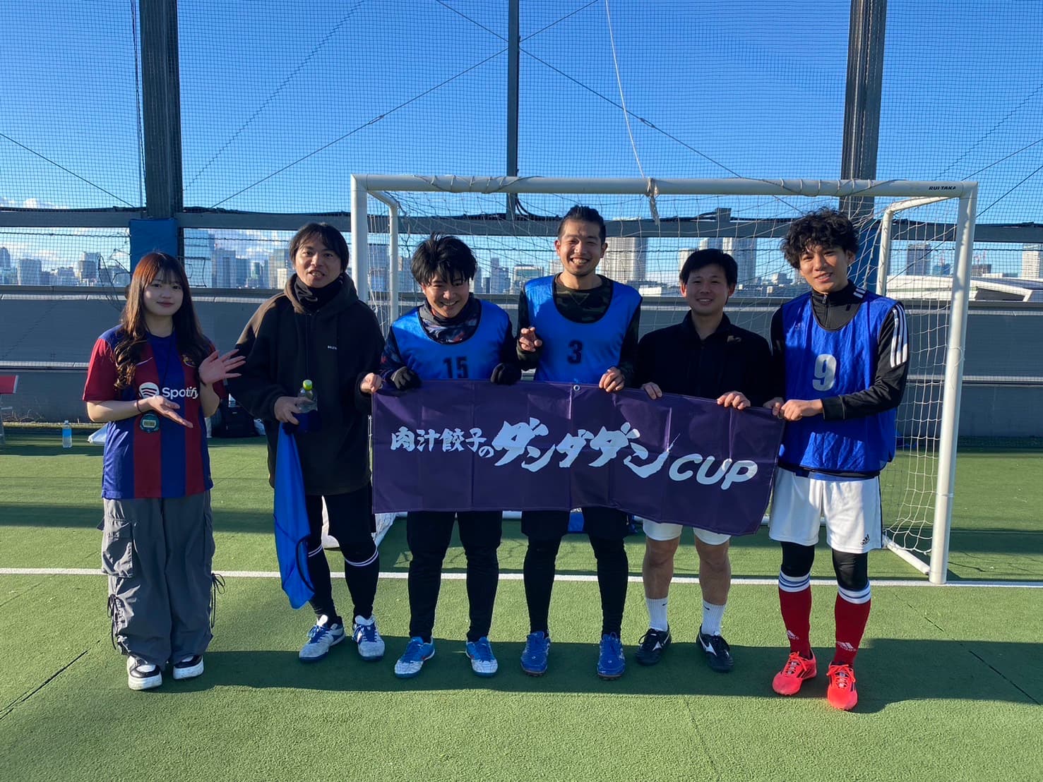 FC有明 - 2025年2月8日 有明 BUDDYスポーツアリーナ 屋上人工芝コート フットサル