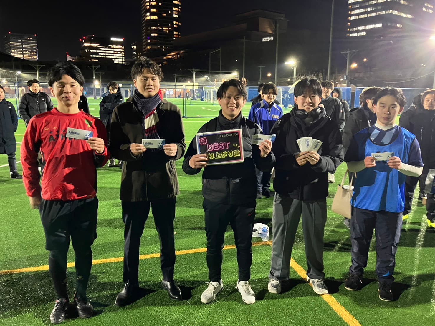 2025年2月7日 原宿 国立代々木競技場 フットサルコート フットサル 大会風景