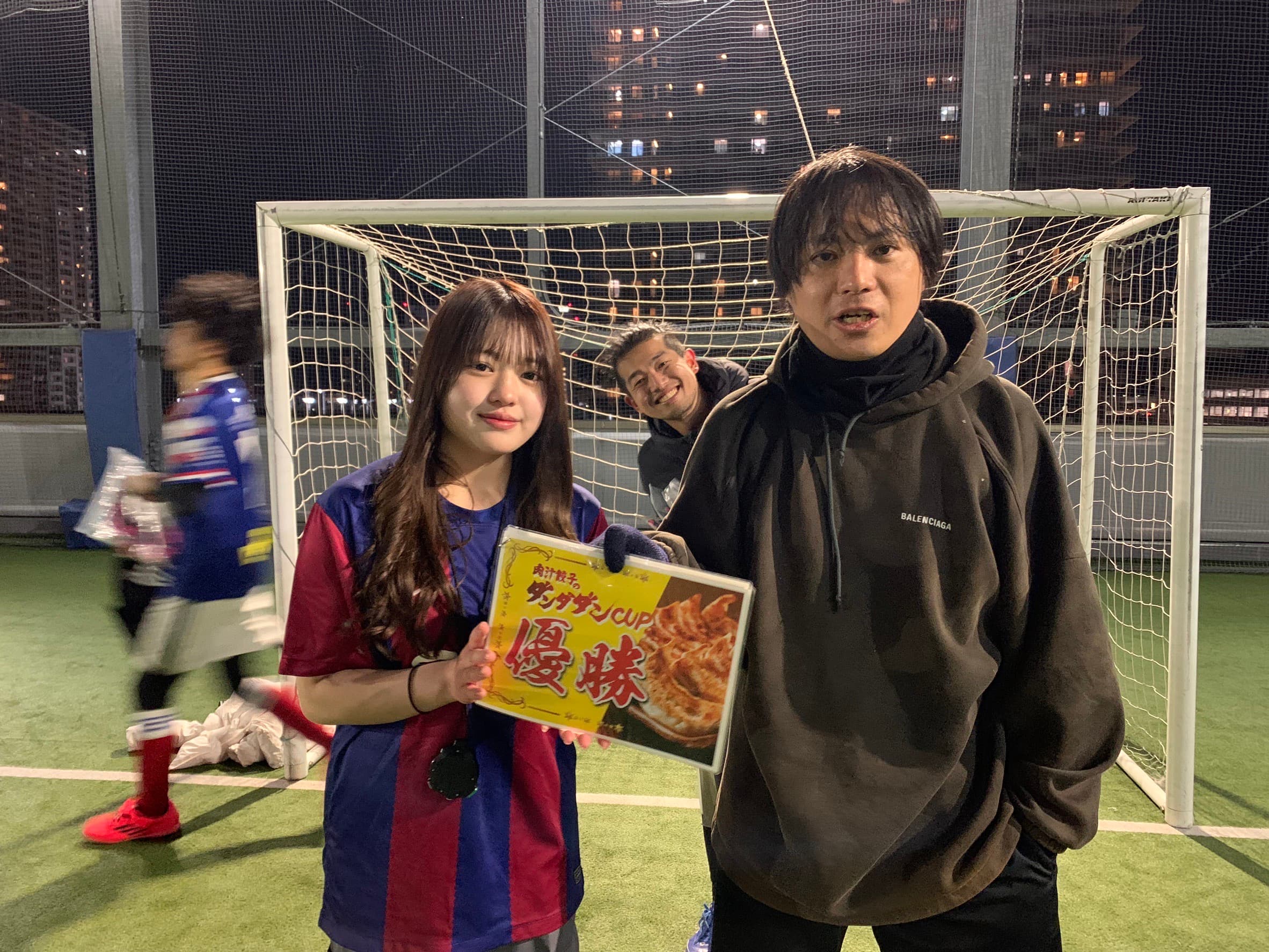 2025年2月8日 有明 BUDDYスポーツアリーナ 屋上人工芝コート フットサル 大会風景