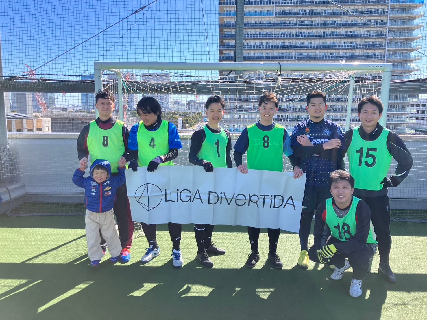 FC有明 - 2025年2月11日 有明 BUDDYスポーツアリーナ 屋上人工芝コート フットサル