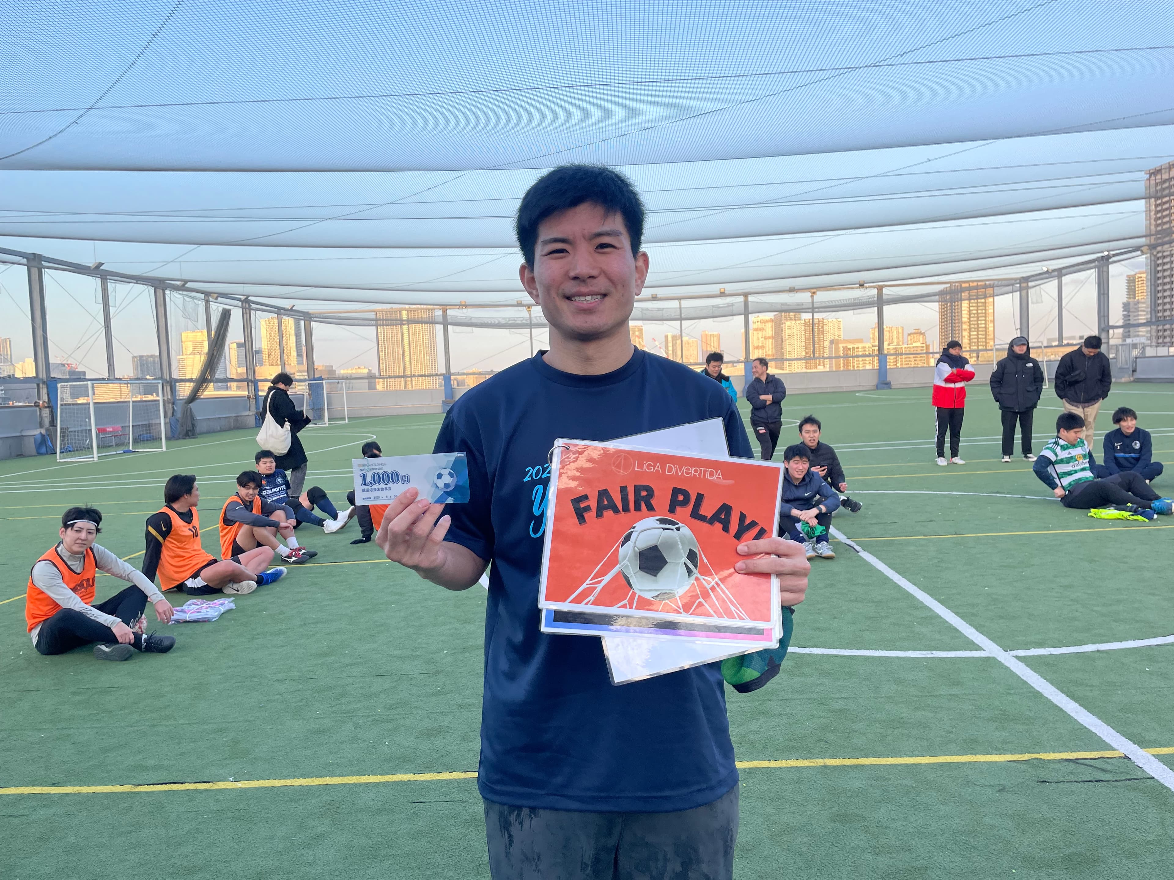 2025年2月15日 有明 BUDDYスポーツアリーナ1F フットサル 大会風景
