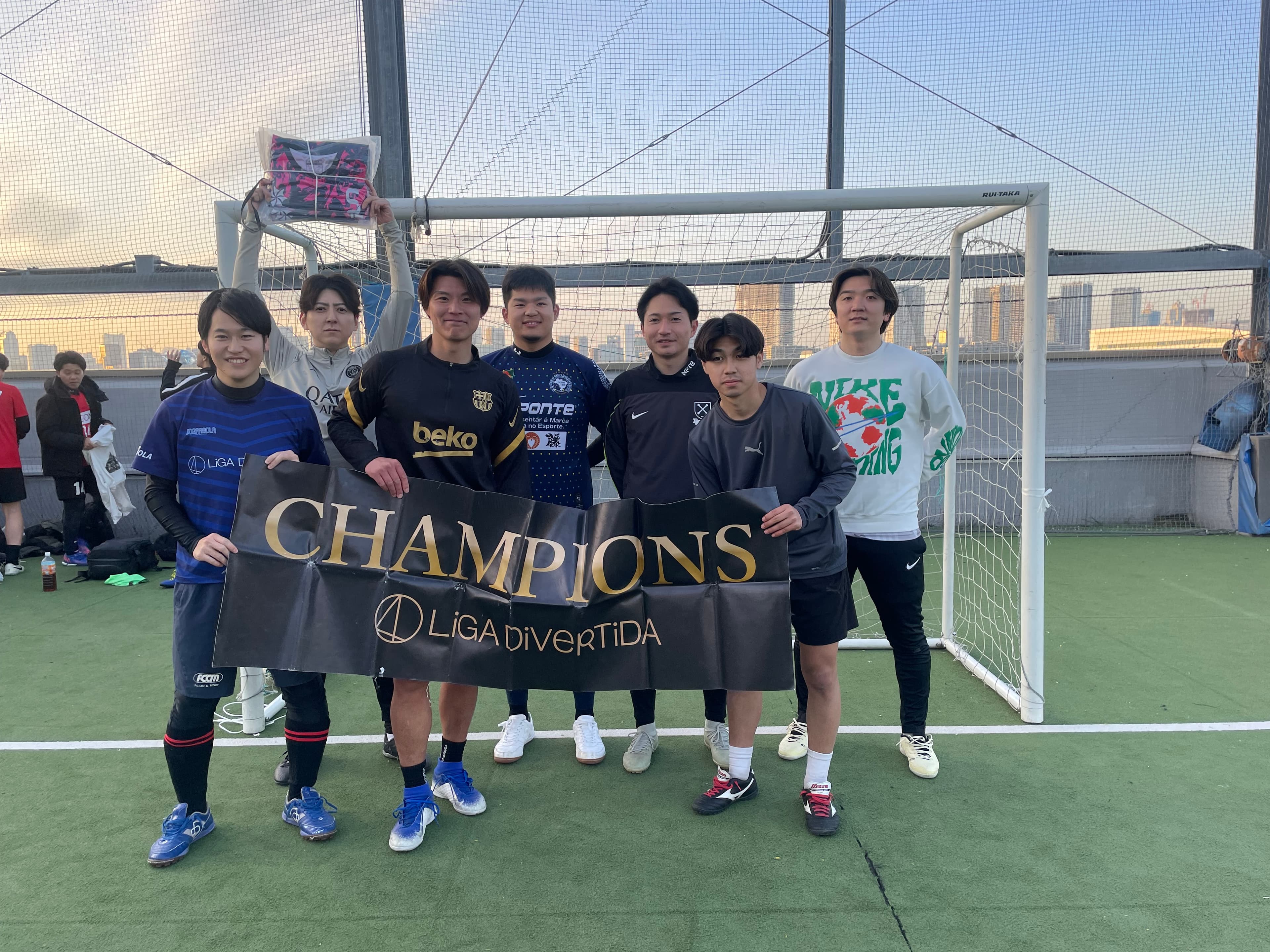 2025年2月15日 有明 BUDDYスポーツアリーナ1F フットサル 表彰