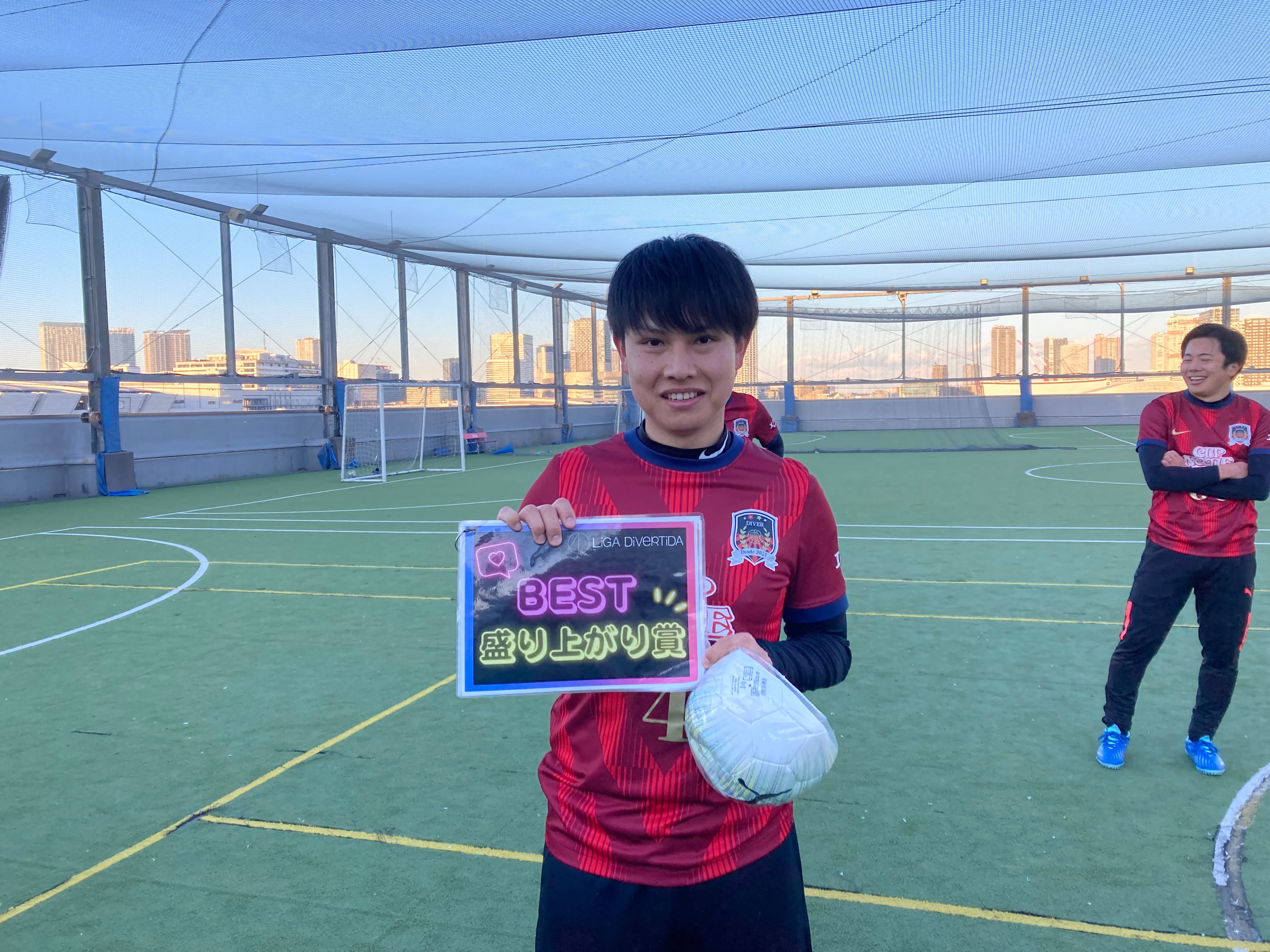 2025年2月22日 有明 BUDDYスポーツアリーナ 屋上人工芝コート フットサル 大会風景