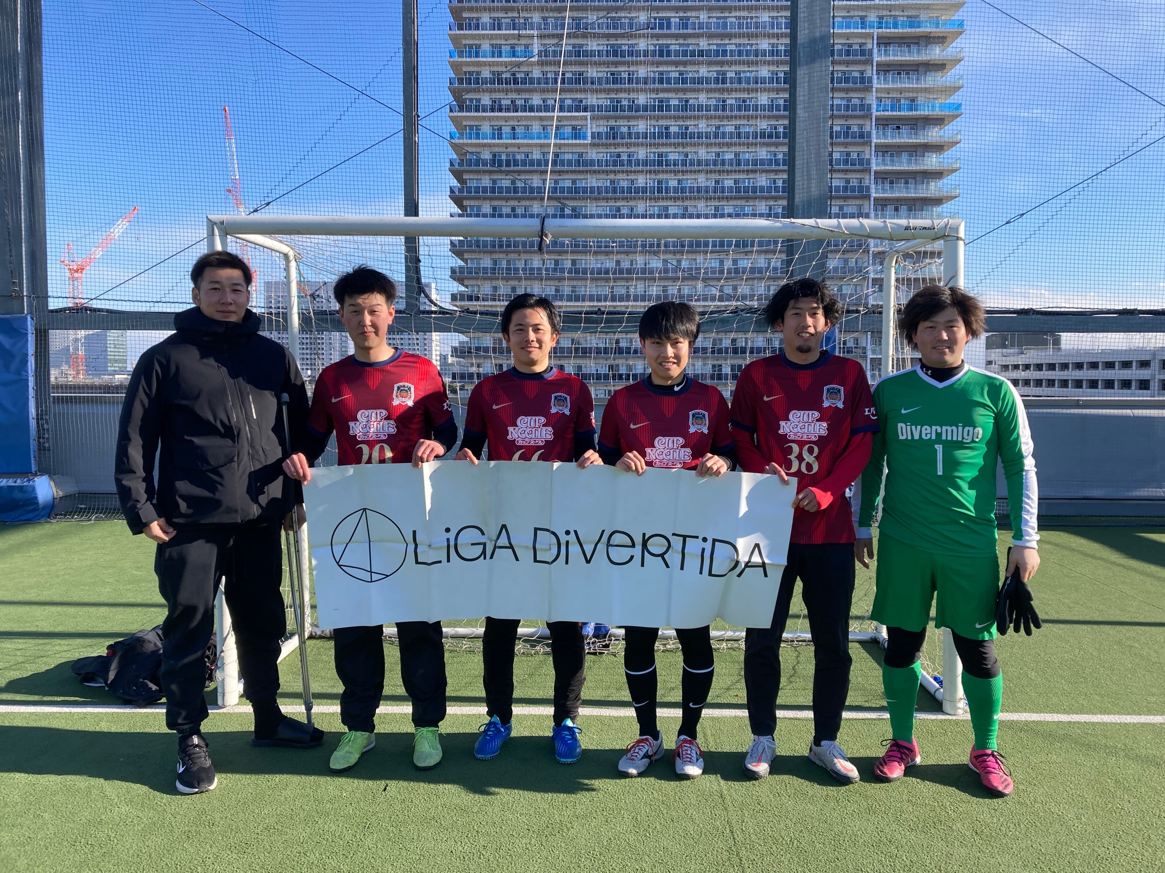Diver - 2025年2月22日 有明 BUDDYスポーツアリーナ 屋上人工芝コート フットサル