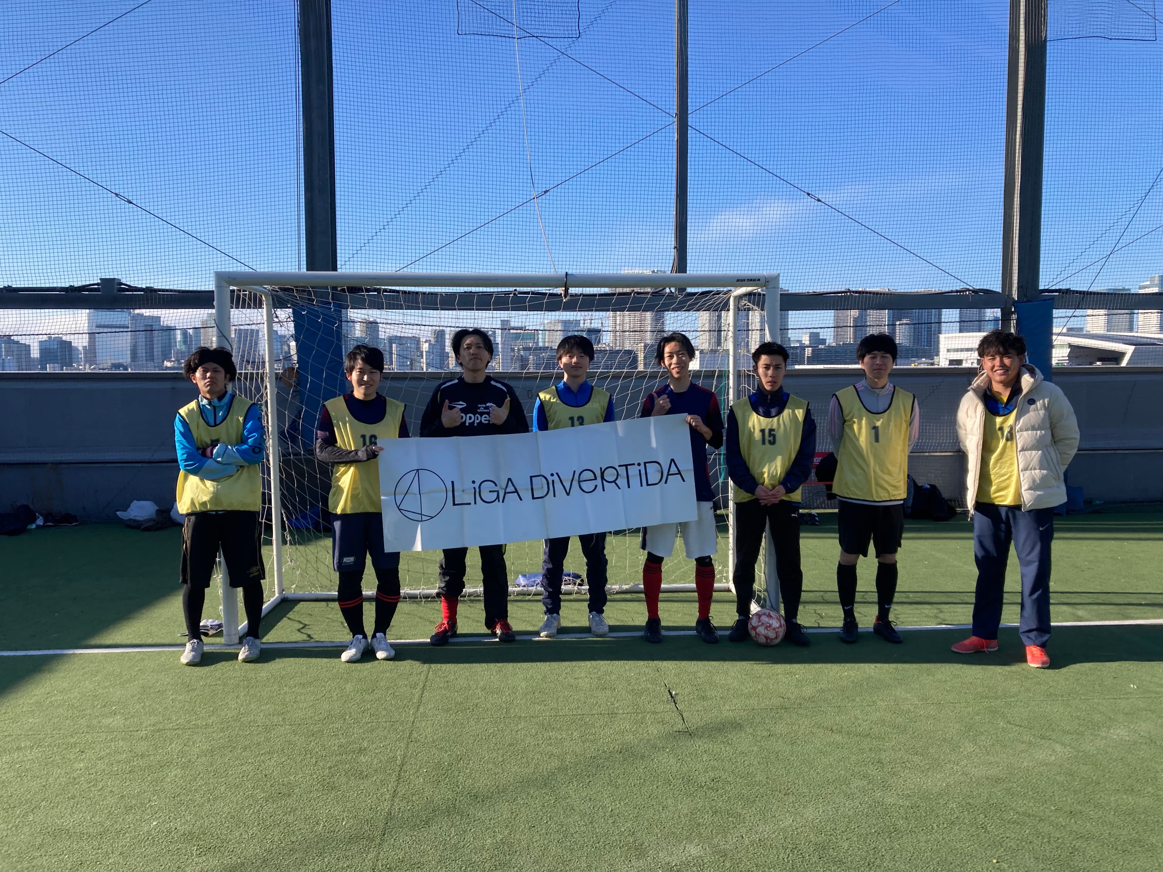 IXIAFC - 2025年2月22日 有明 BUDDYスポーツアリーナ 屋上人工芝コート フットサル