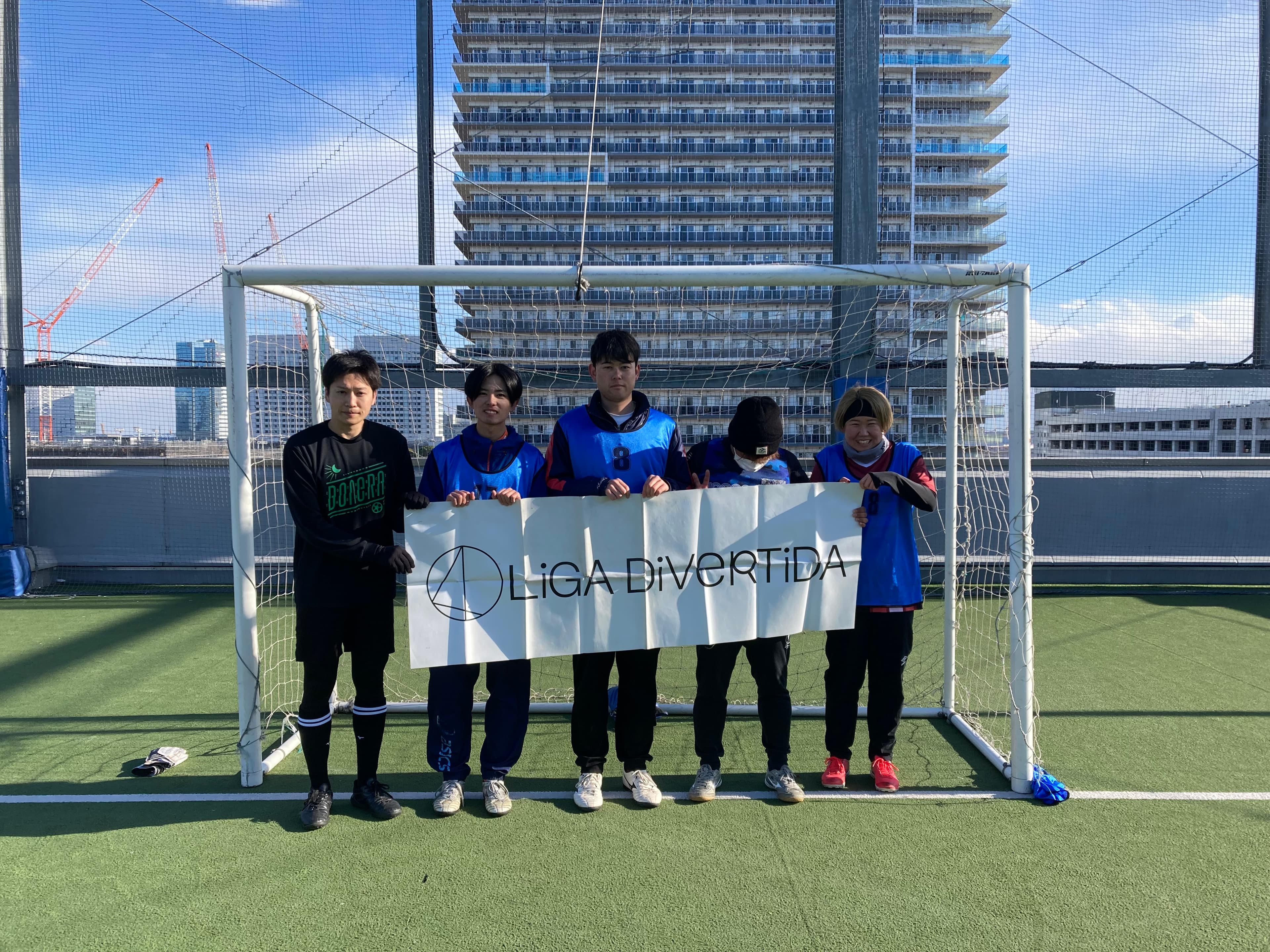 FCMFO - 2025年2月22日 有明 BUDDYスポーツアリーナ 屋上人工芝コート フットサル