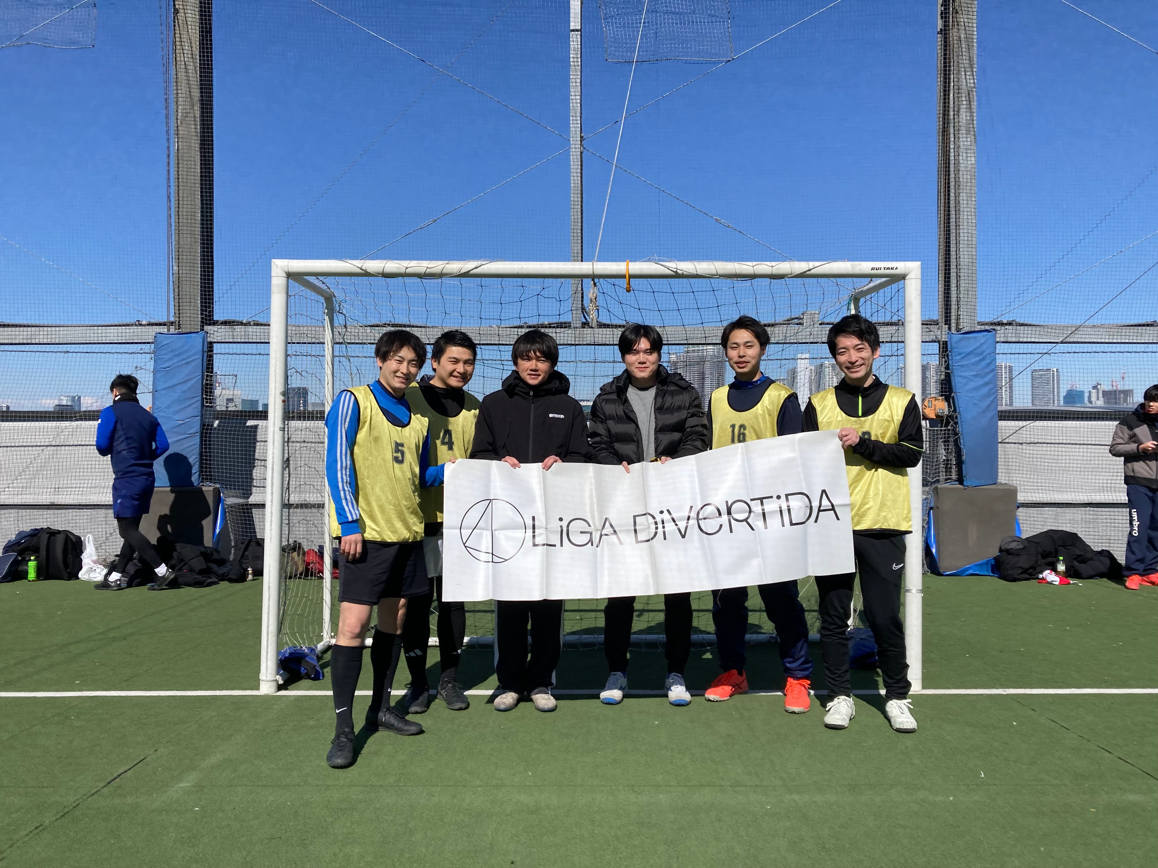 FC有明 - 2025年2月24日 有明 BUDDYスポーツアリーナ 屋上人工芝コート フットサル