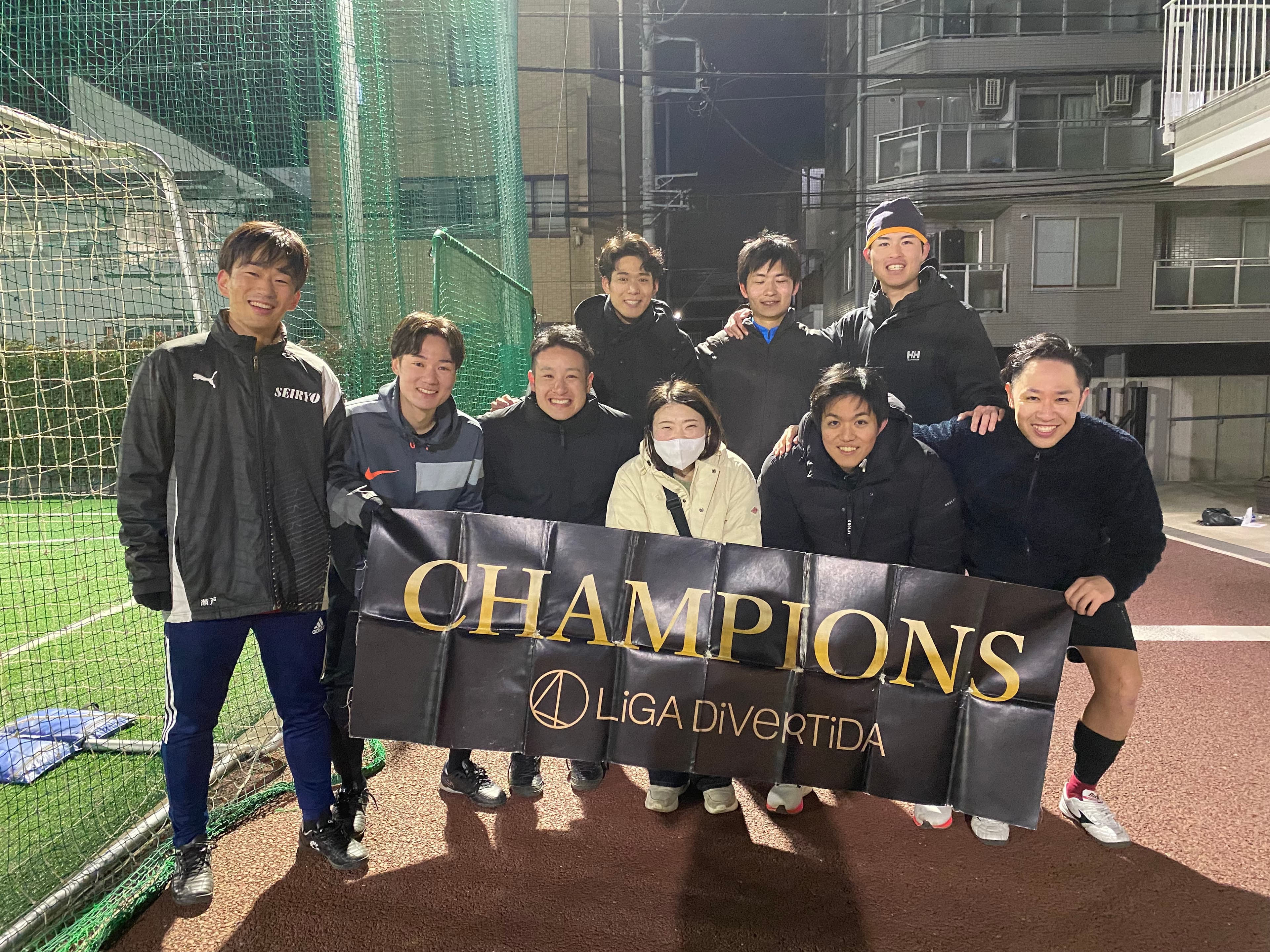2025年2月22日 K-Field千鳥町 ソサイチ(6人制) 大会風景