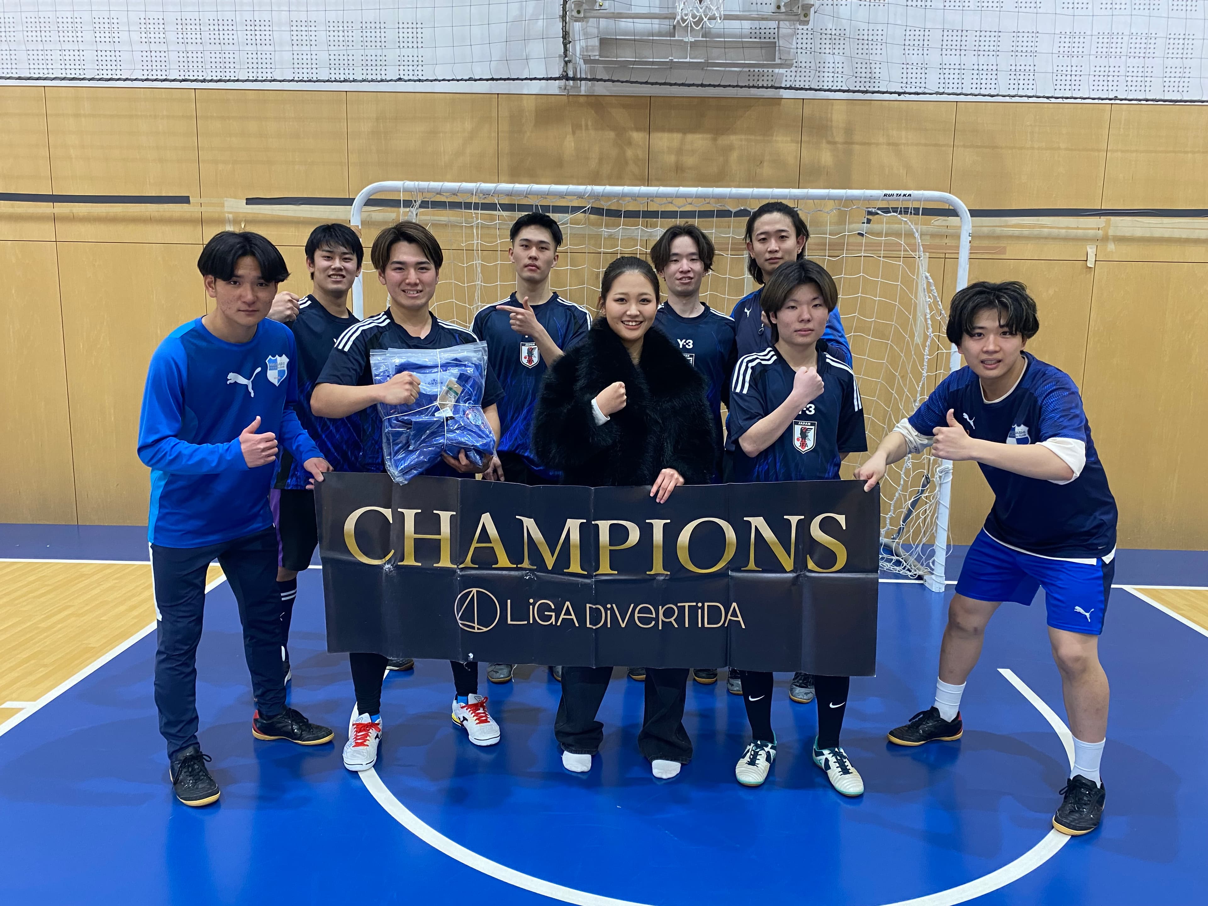 2025年2月23日 有明 BUDDYスポーツアリーナ1F フットサル 大会風景