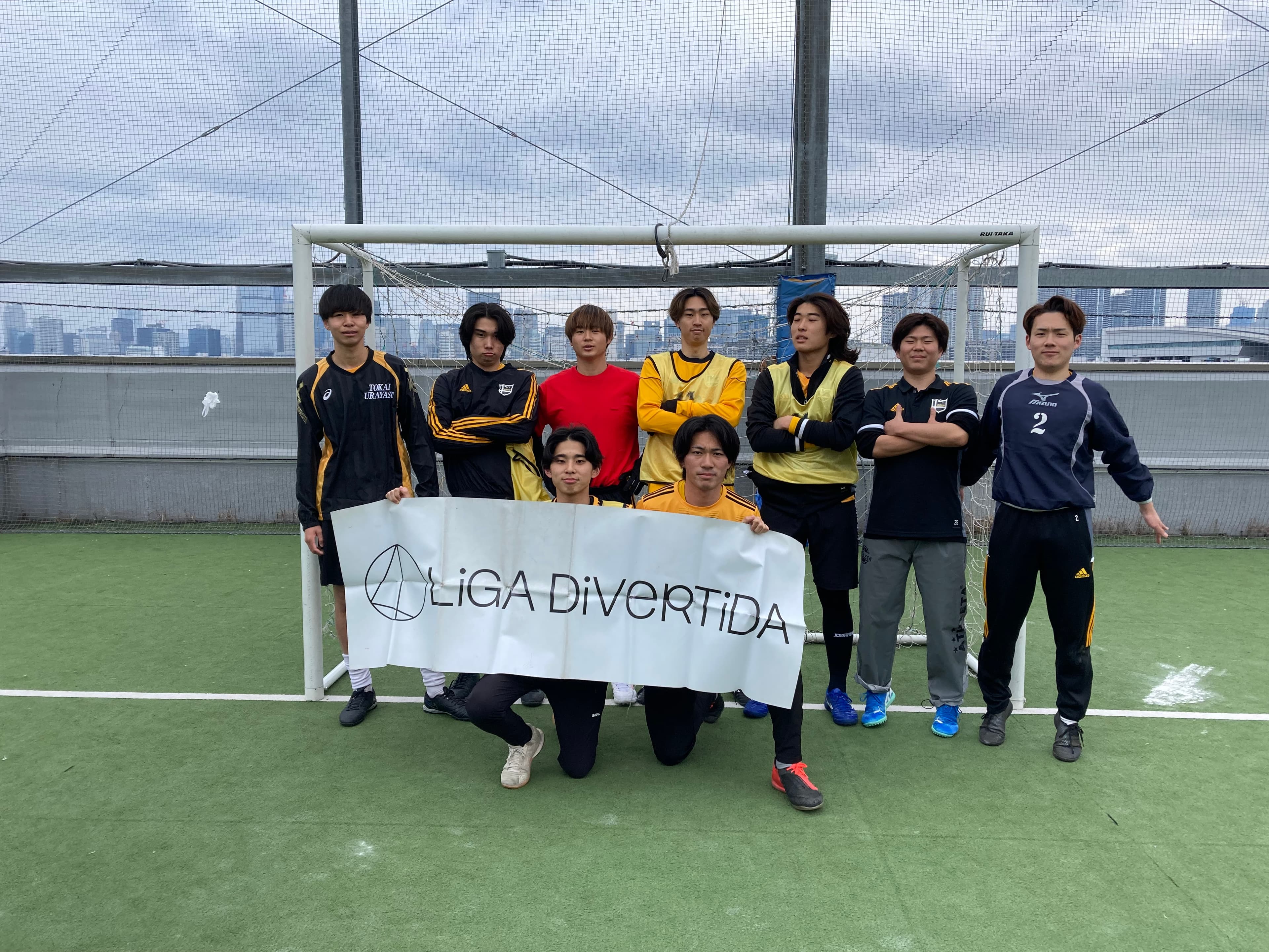 ちーむともあき - 2025年3月8日 有明 BUDDYスポーツアリーナ 屋上人工芝コート