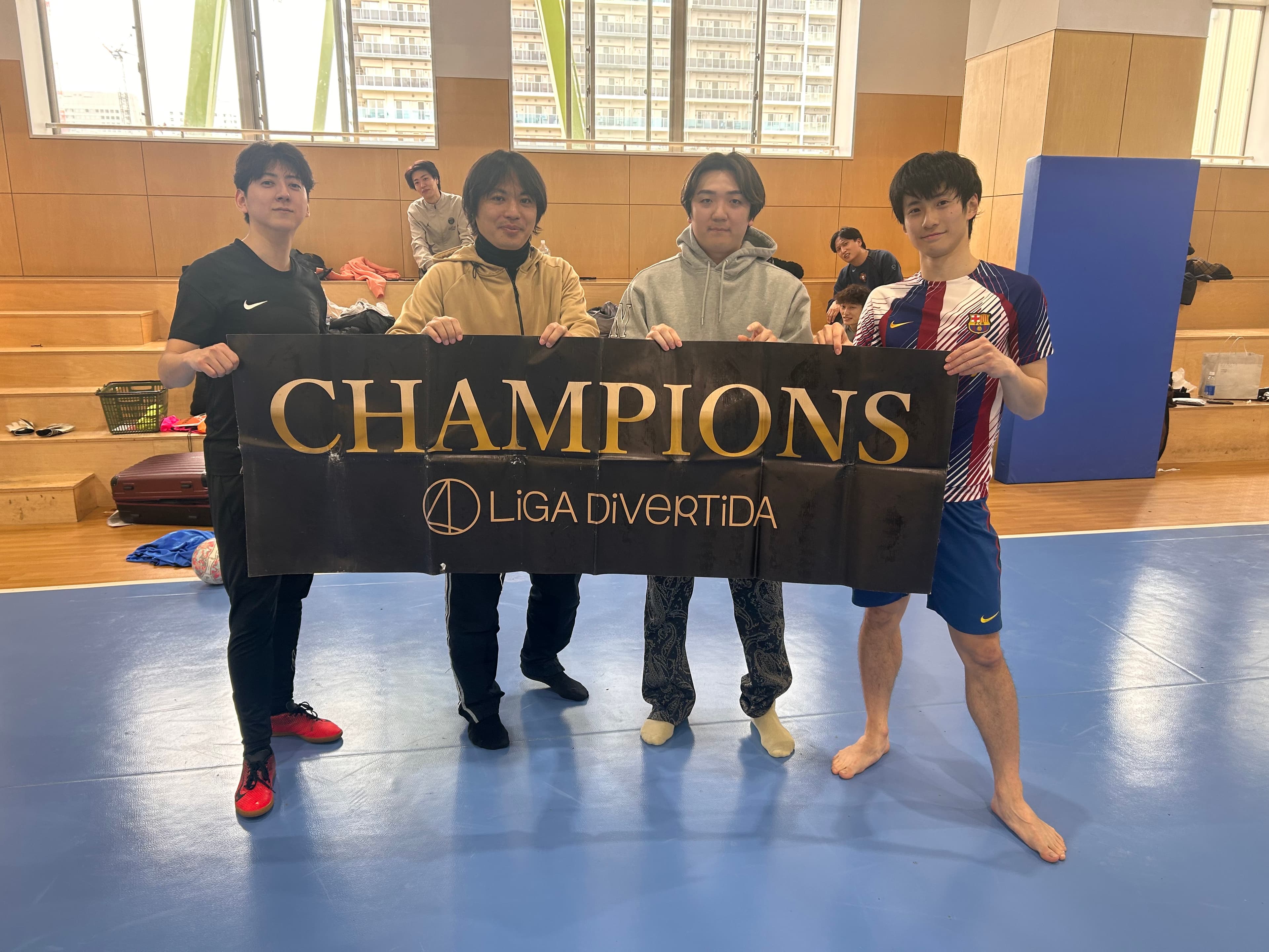 2025年3月15日 有明 BUDDYスポーツアリーナ1F フットサル 表彰