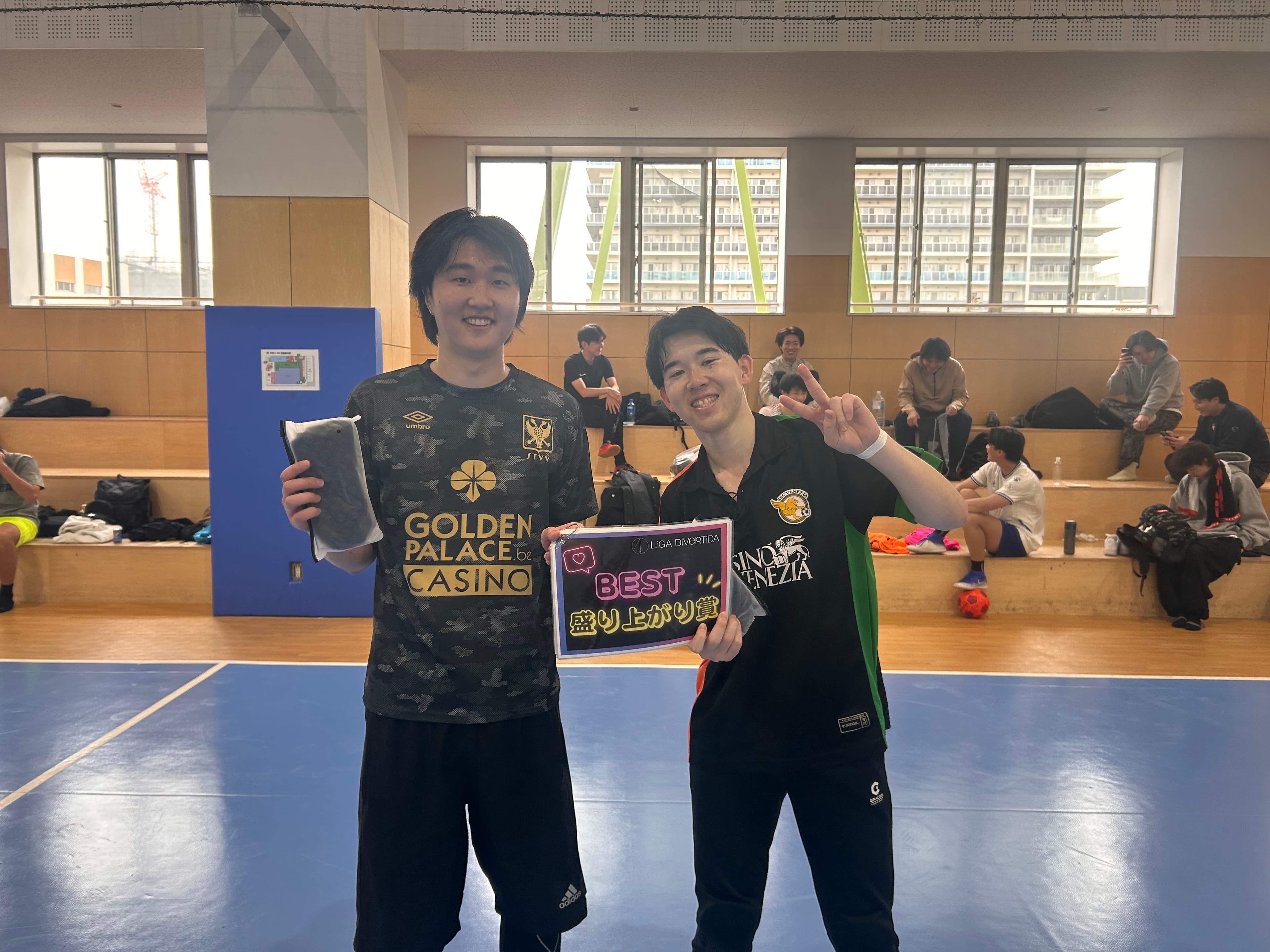 2025年3月15日 有明 BUDDYスポーツアリーナ1F フットサル 大会風景