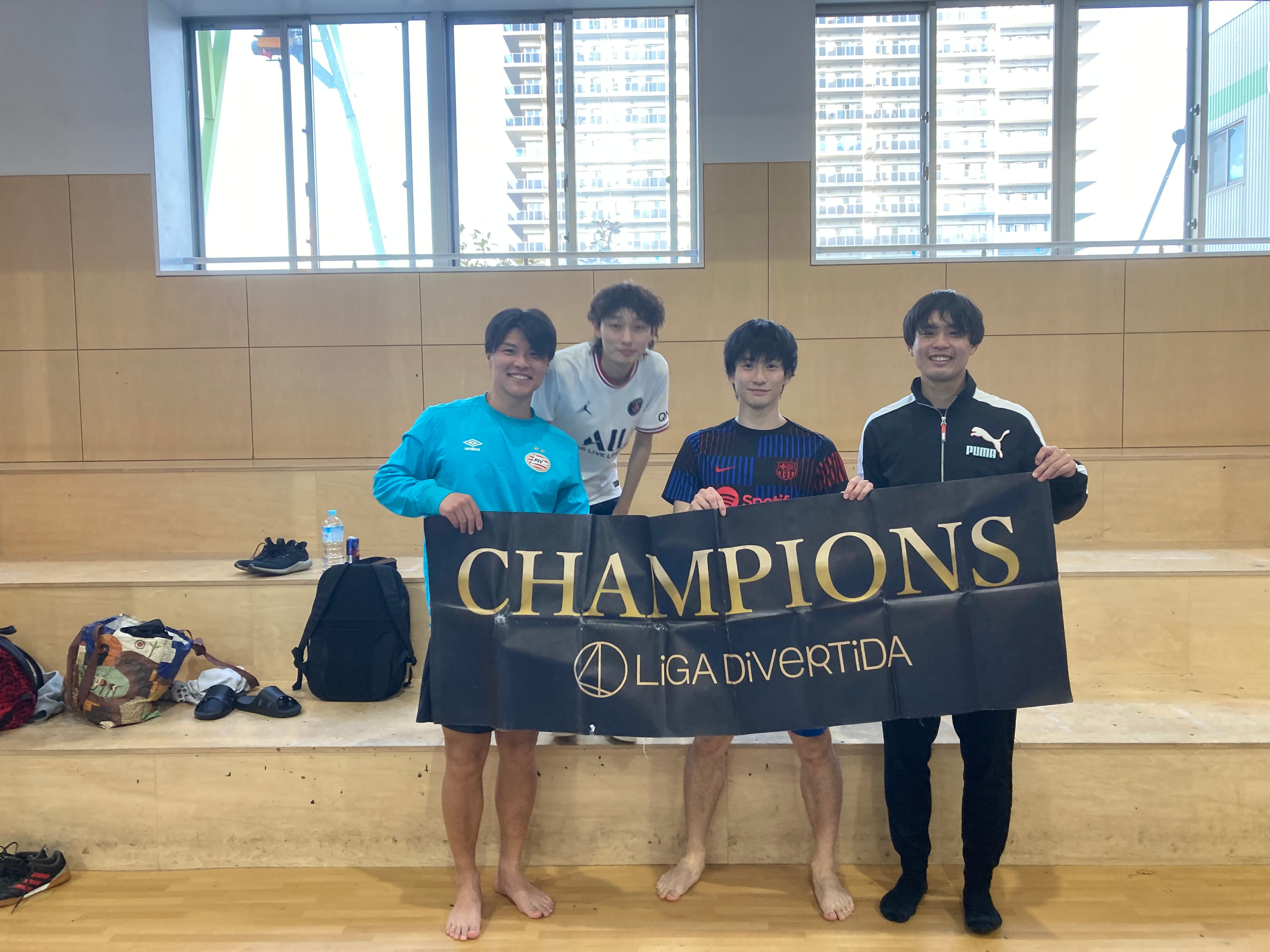 2025年3月22日 有明 BUDDYスポーツアリーナ1F フットサル 表彰