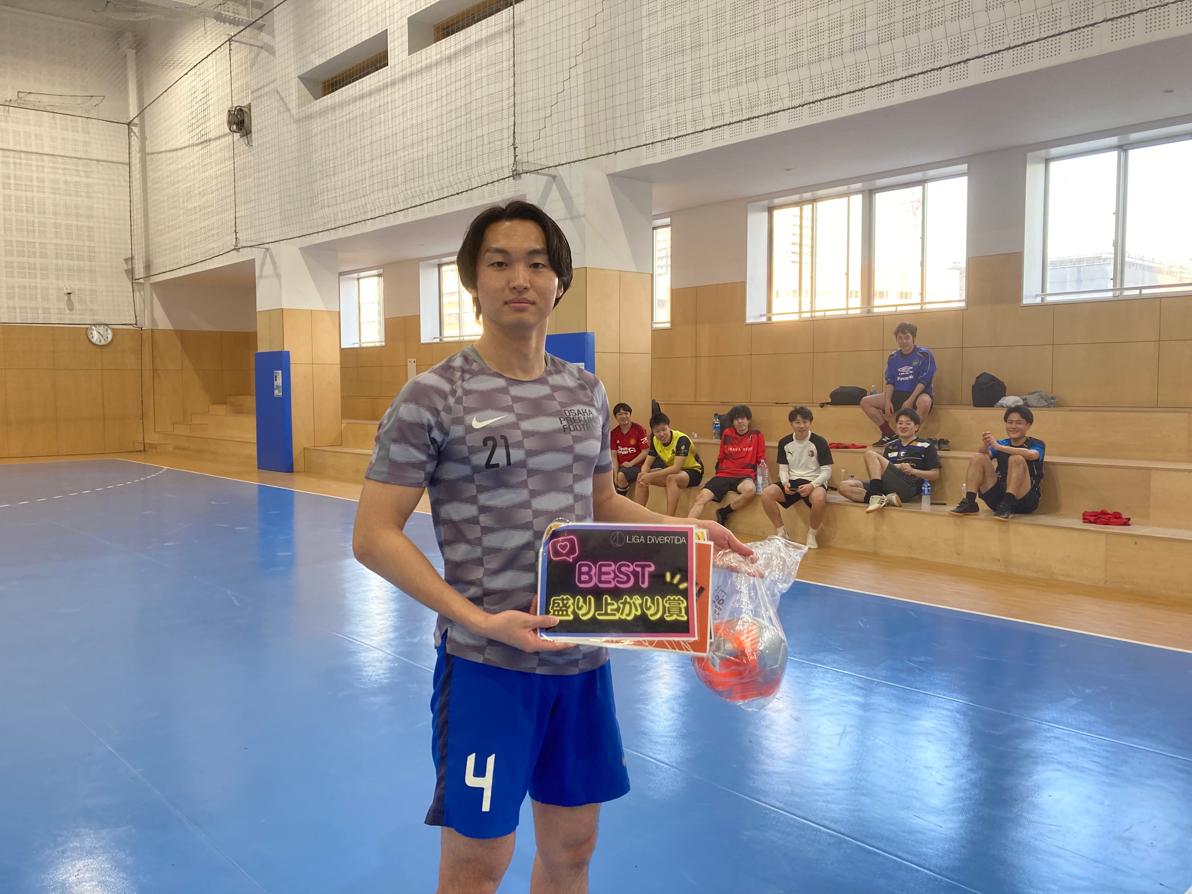 2025年3月22日 有明 BUDDYスポーツアリーナ1F フットサル 大会風景
