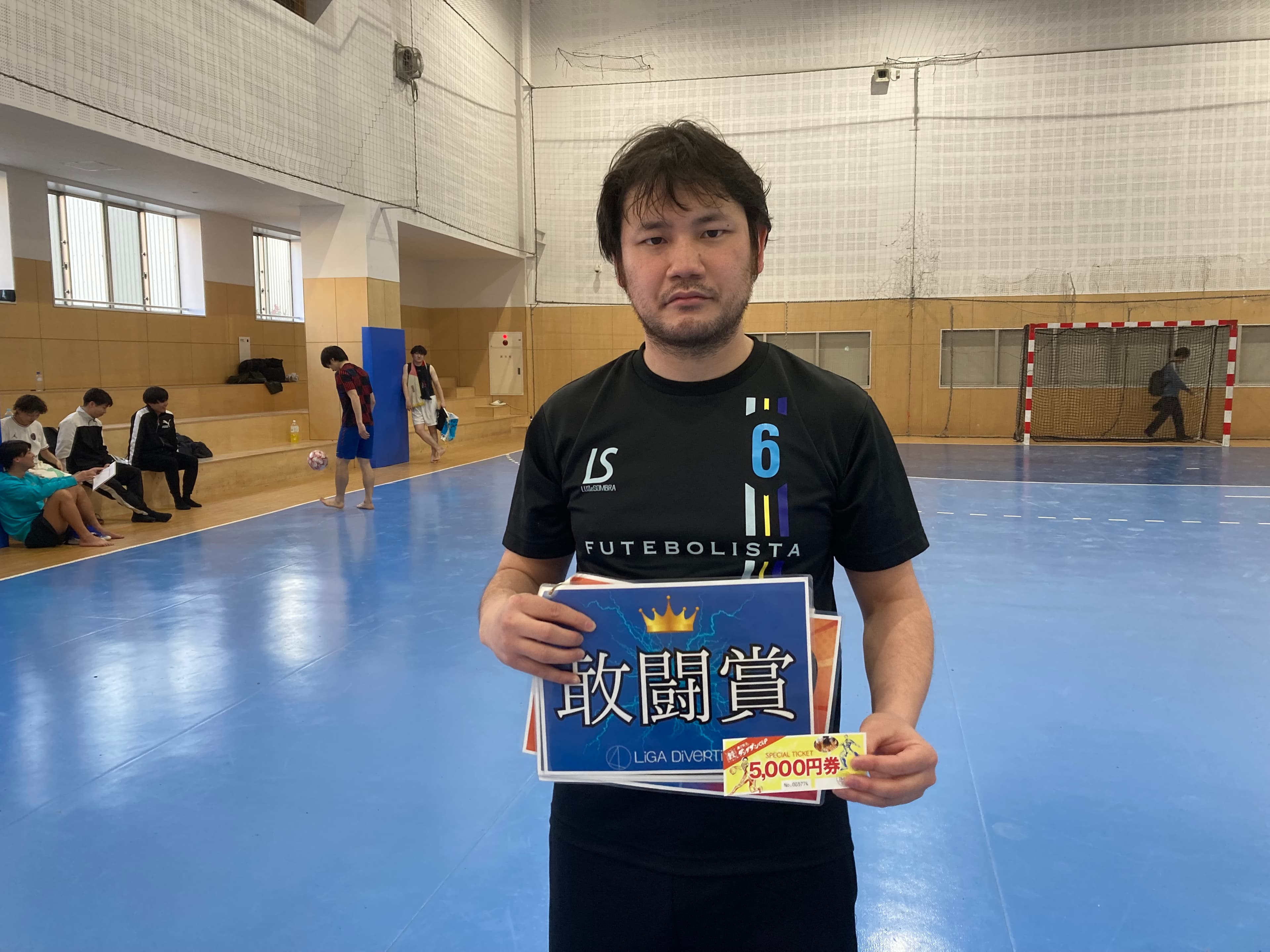 2025年3月22日 有明 BUDDYスポーツアリーナ1F フットサル 大会風景