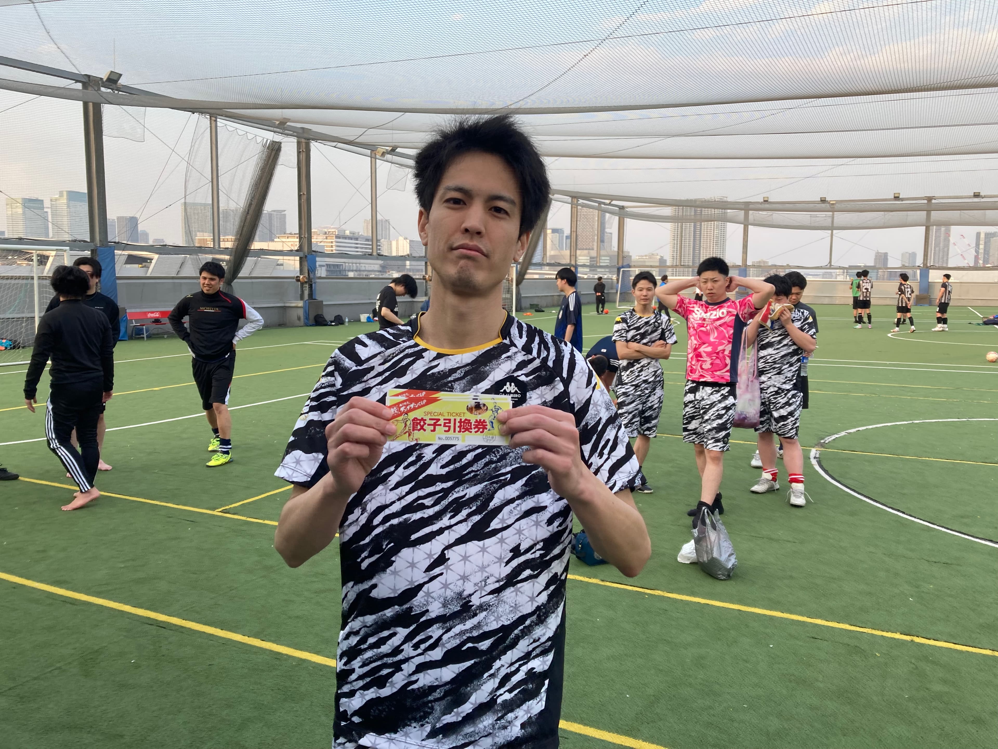 2025年3月23日 有明 BUDDYスポーツアリーナ 屋上人工芝コート フットサル 大会風景