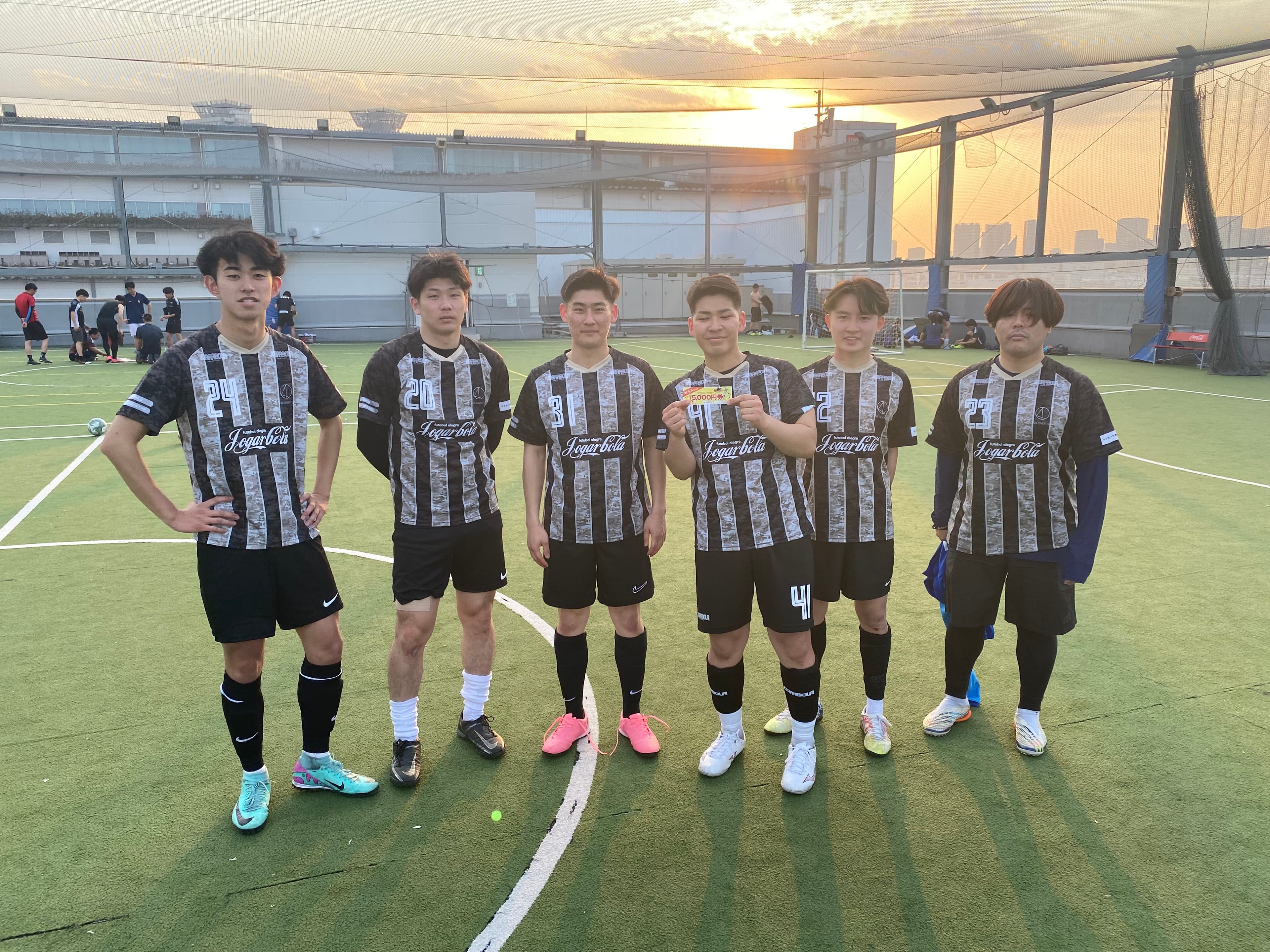2025年3月23日 有明 BUDDYスポーツアリーナ 屋上人工芝コート フットサル 大会風景