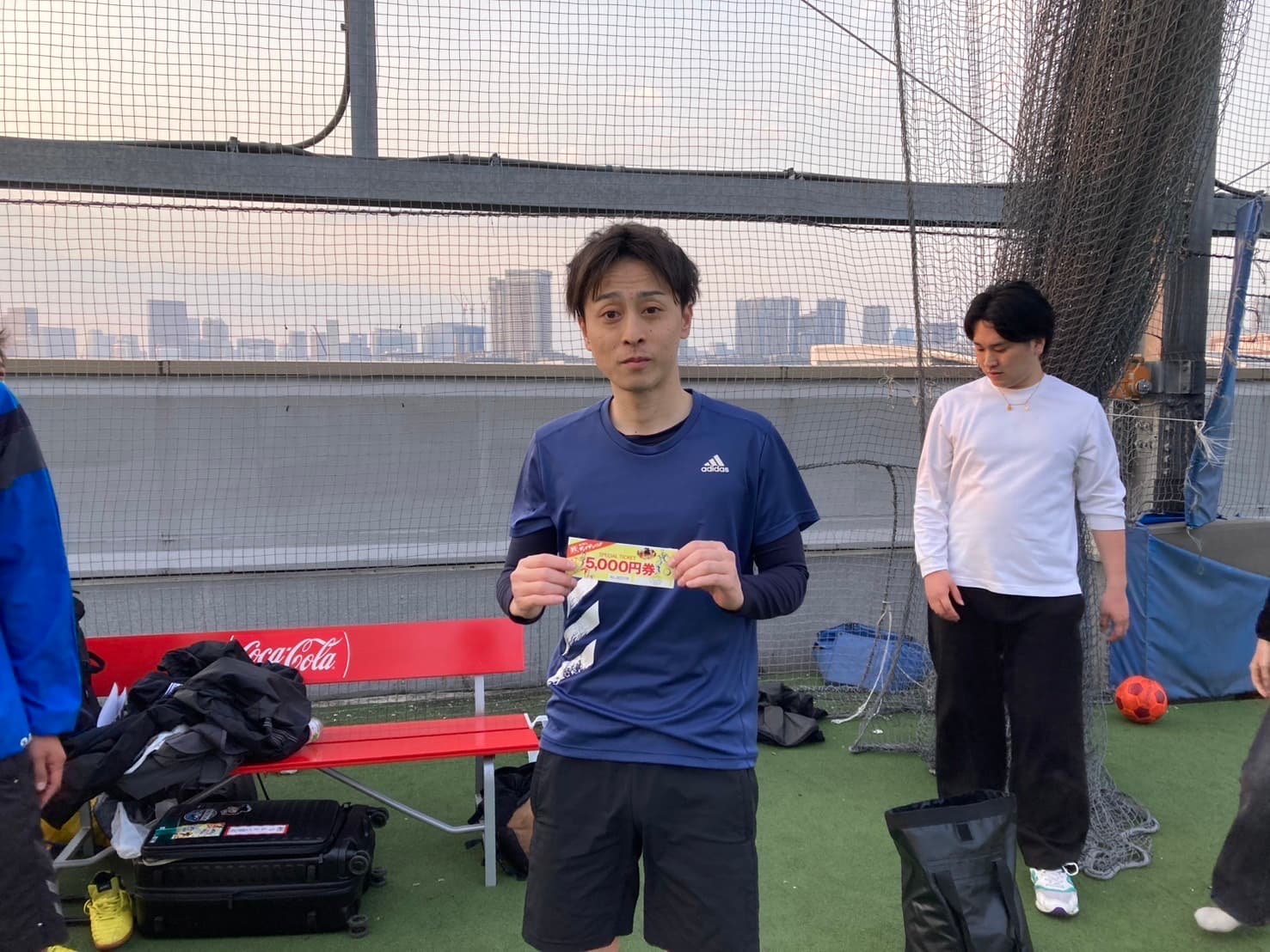 2025年3月23日 有明 BUDDYスポーツアリーナ 屋上人工芝コート フットサル 大会風景