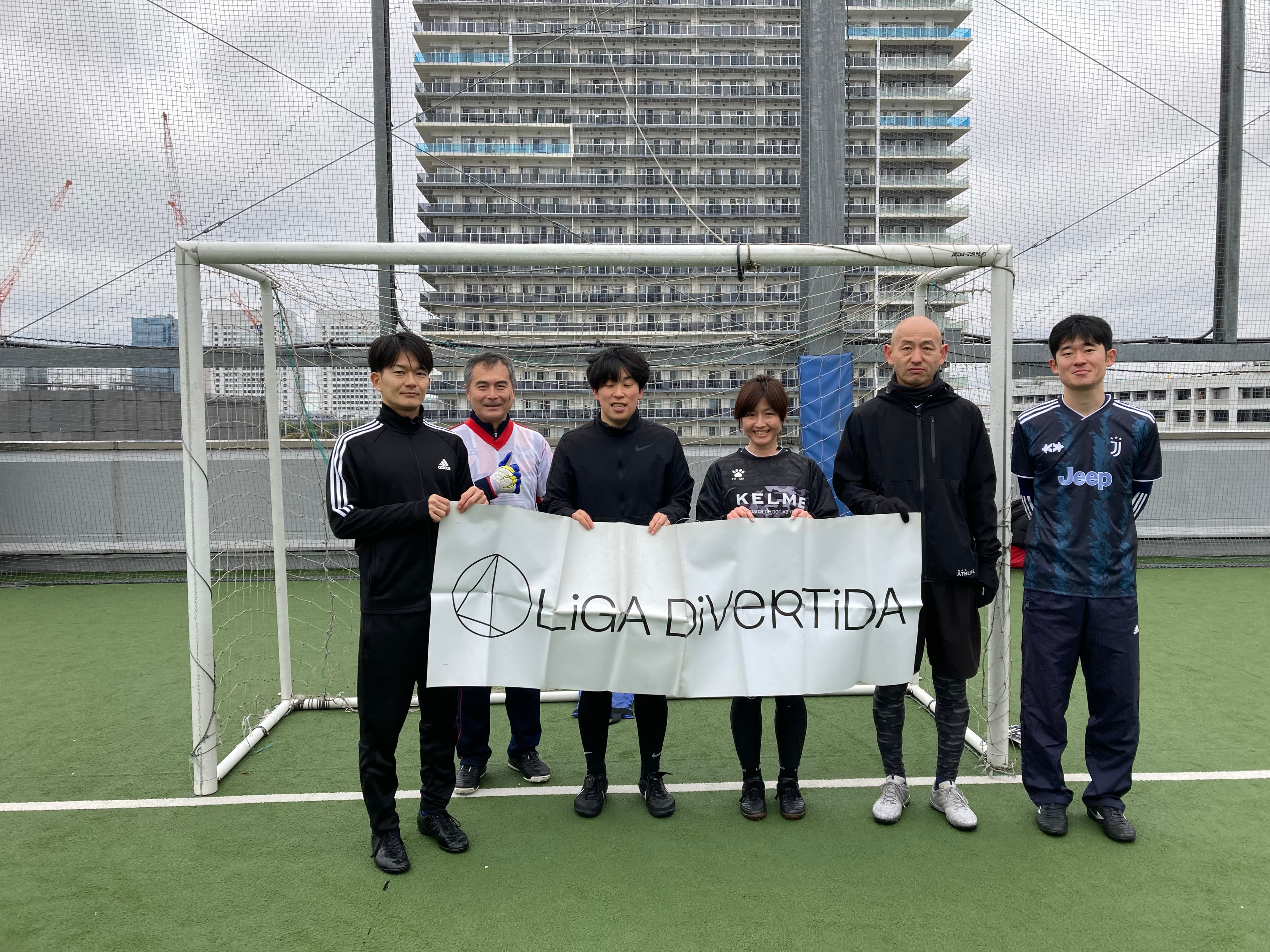 サークルFC - 2025年3月29日 有明 BUDDYスポーツアリーナ 屋上人工芝コート フットサル