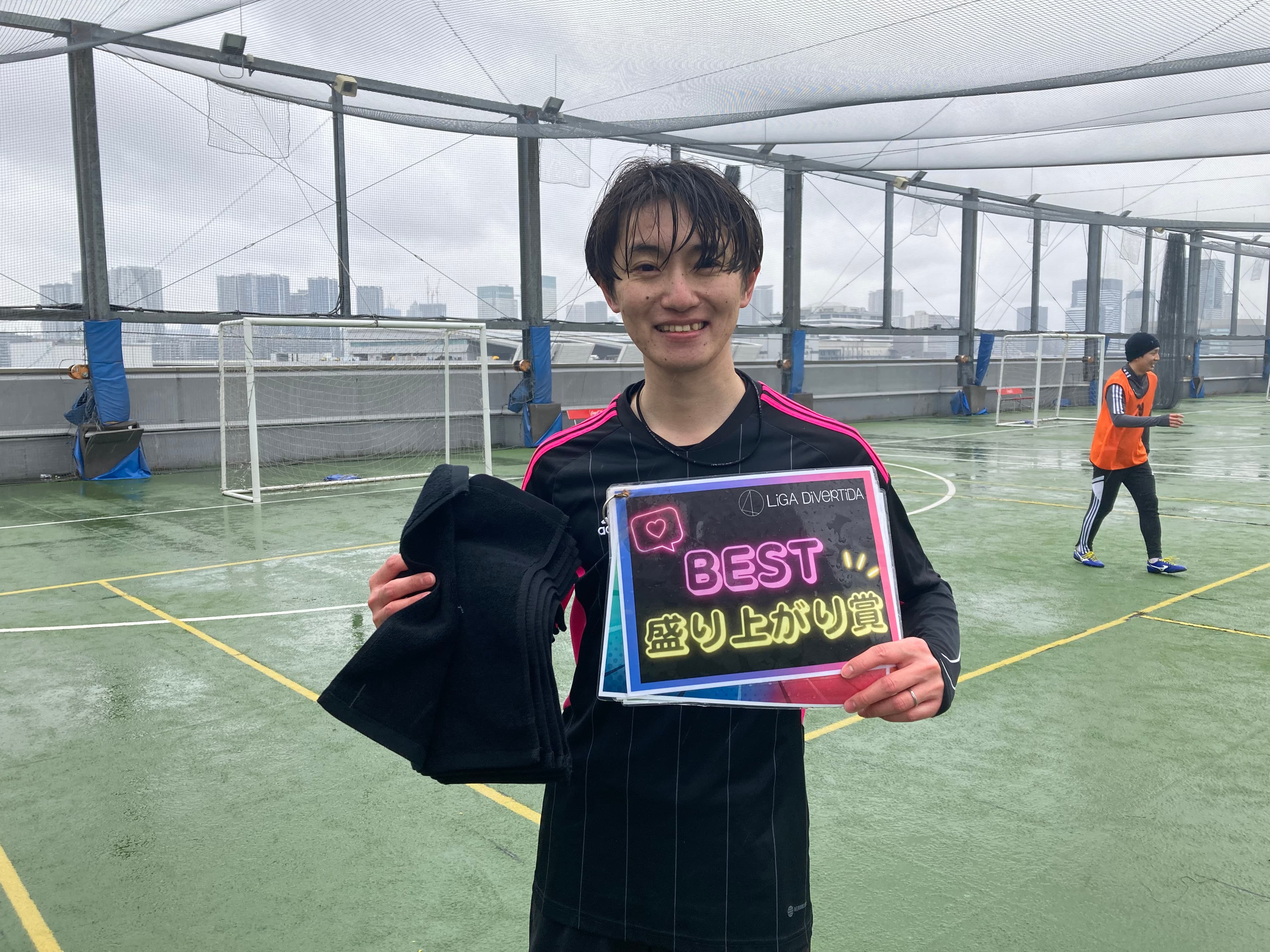 2025年3月29日 有明 BUDDYスポーツアリーナ 屋上人工芝コート フットサル 大会風景
