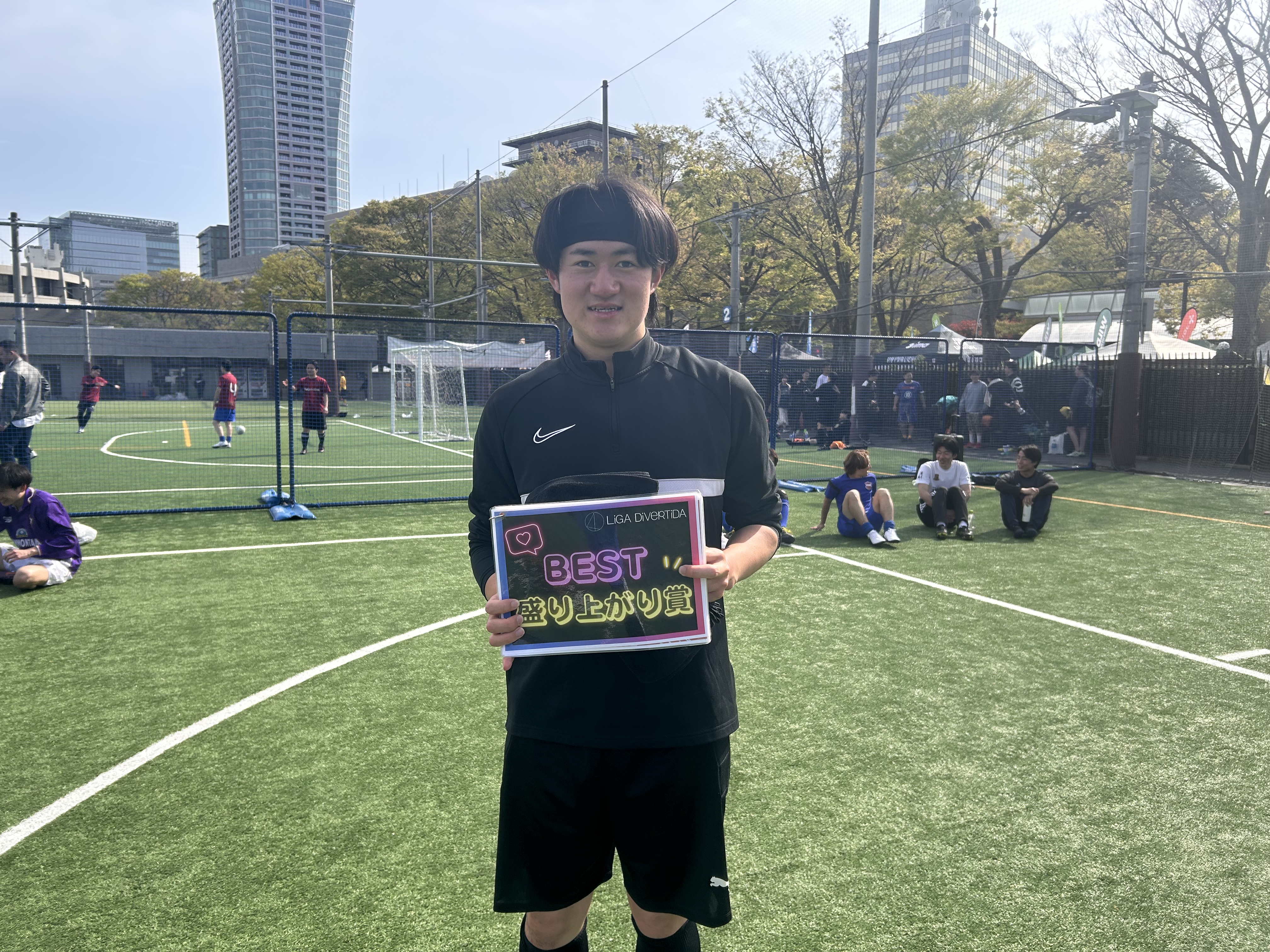 2025年4月5日 原宿 国立代々木競技場 フットサルコート フットサル 大会風景