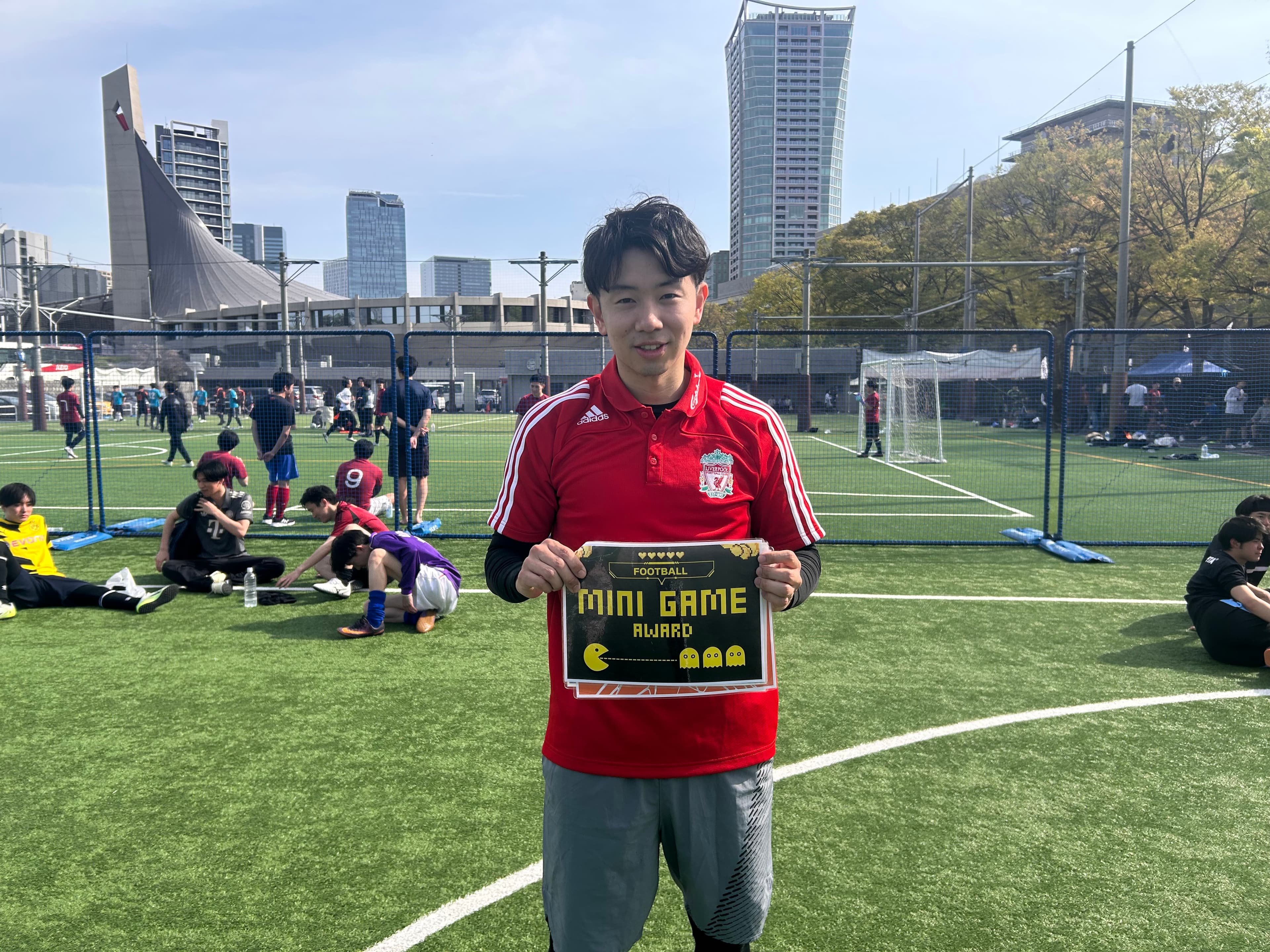 2025年4月5日 原宿 国立代々木競技場 フットサルコート フットサル 大会風景