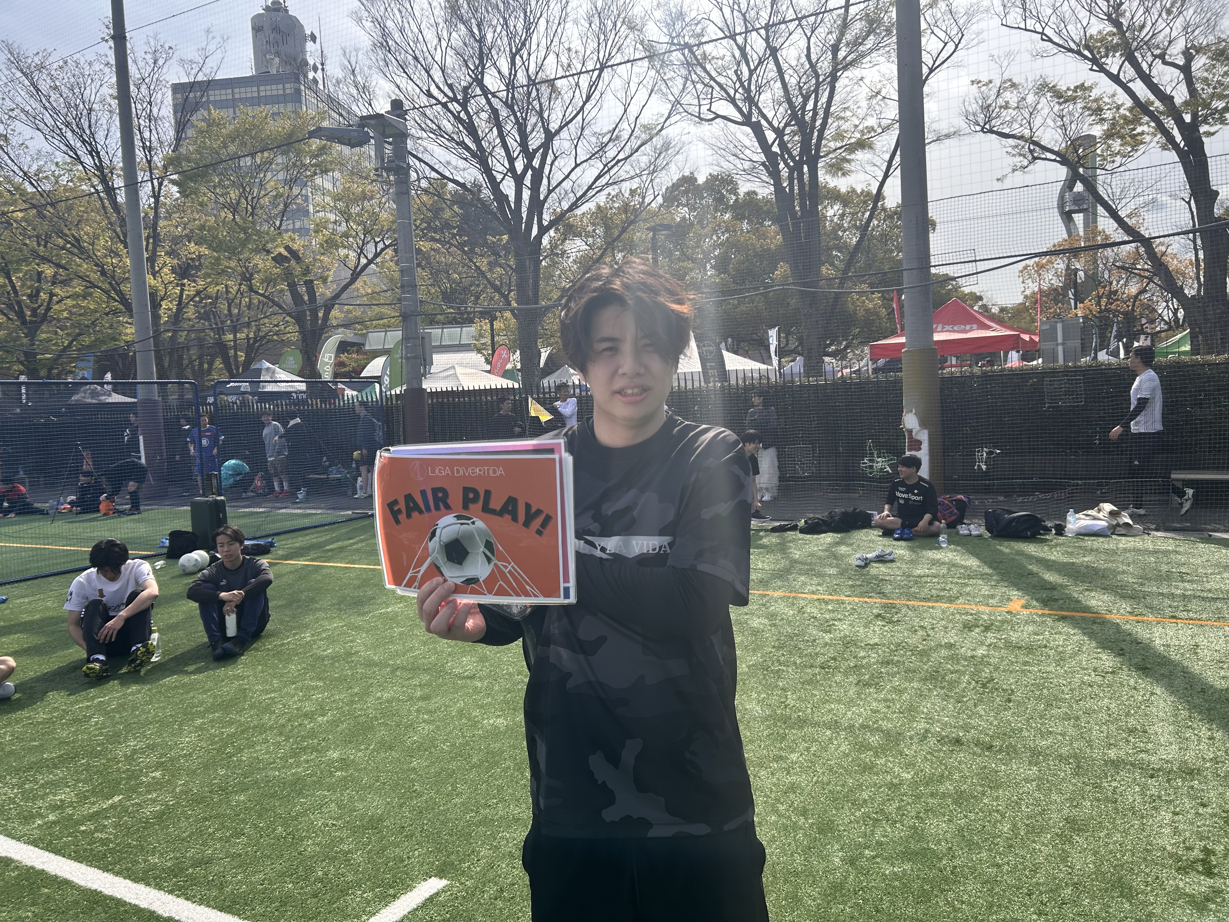 2025年4月5日 原宿 国立代々木競技場 フットサルコート フットサル 大会風景