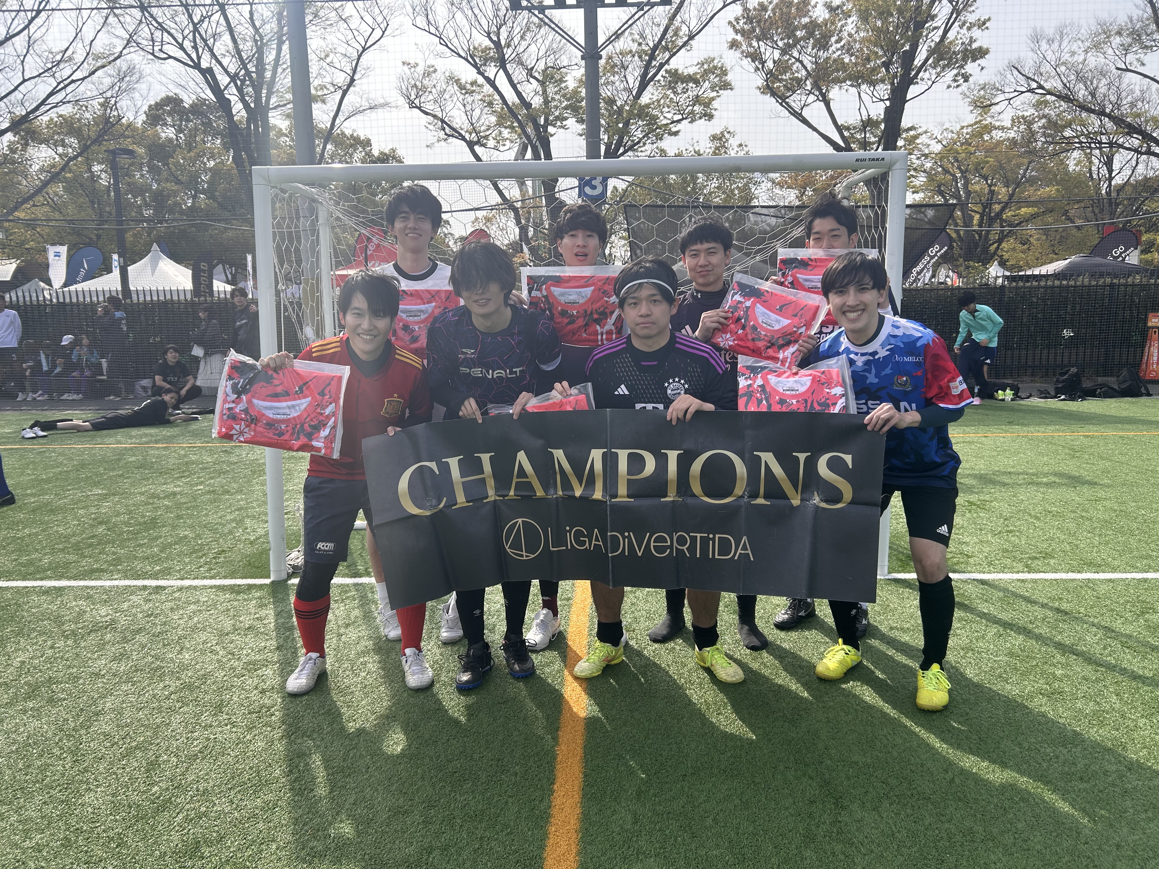 2025年4月5日 原宿 国立代々木競技場 フットサルコート フットサル 表彰