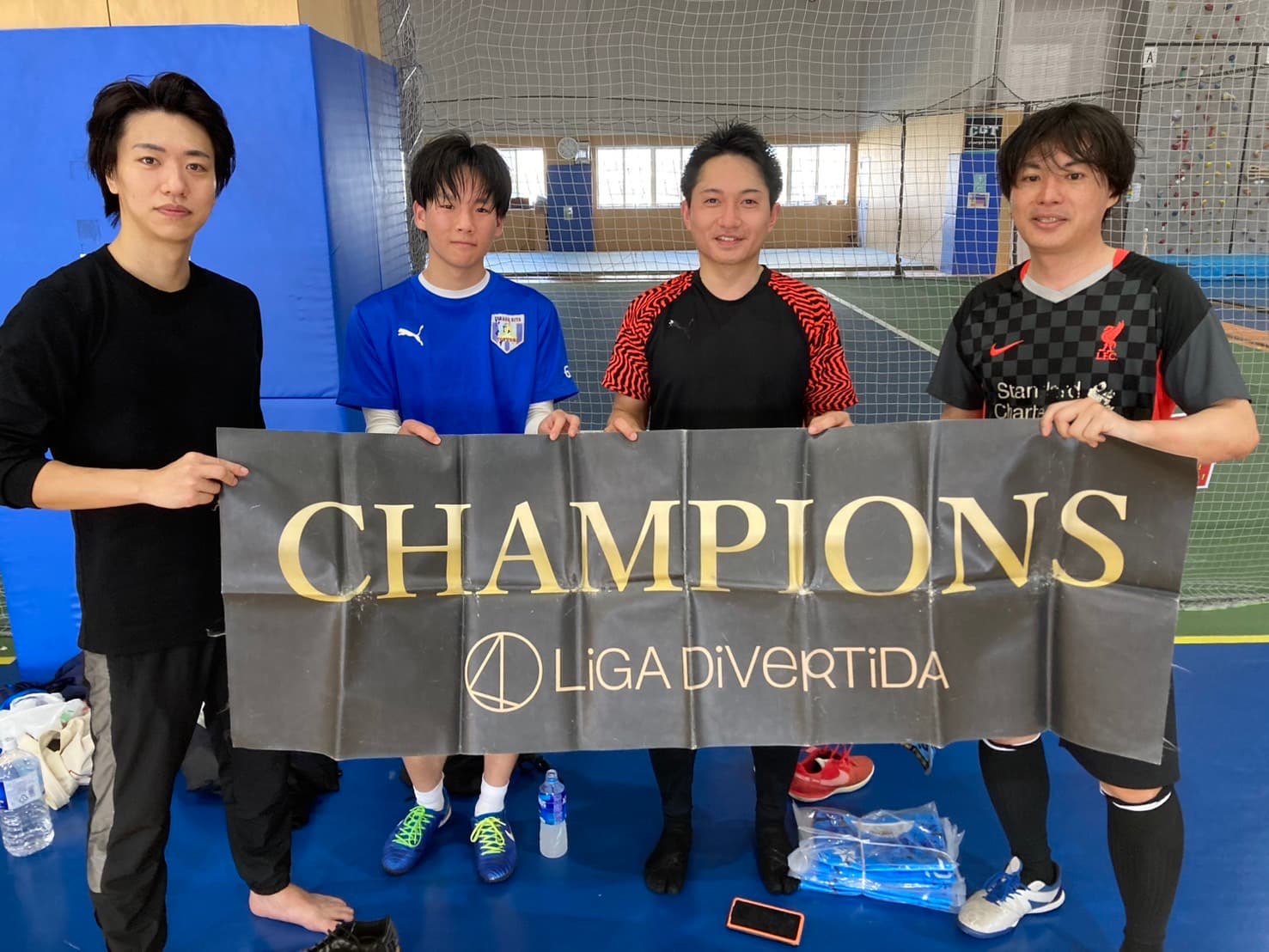2025年4月6日 有明 BUDDYスポーツアリーナ3F フットサル 表彰