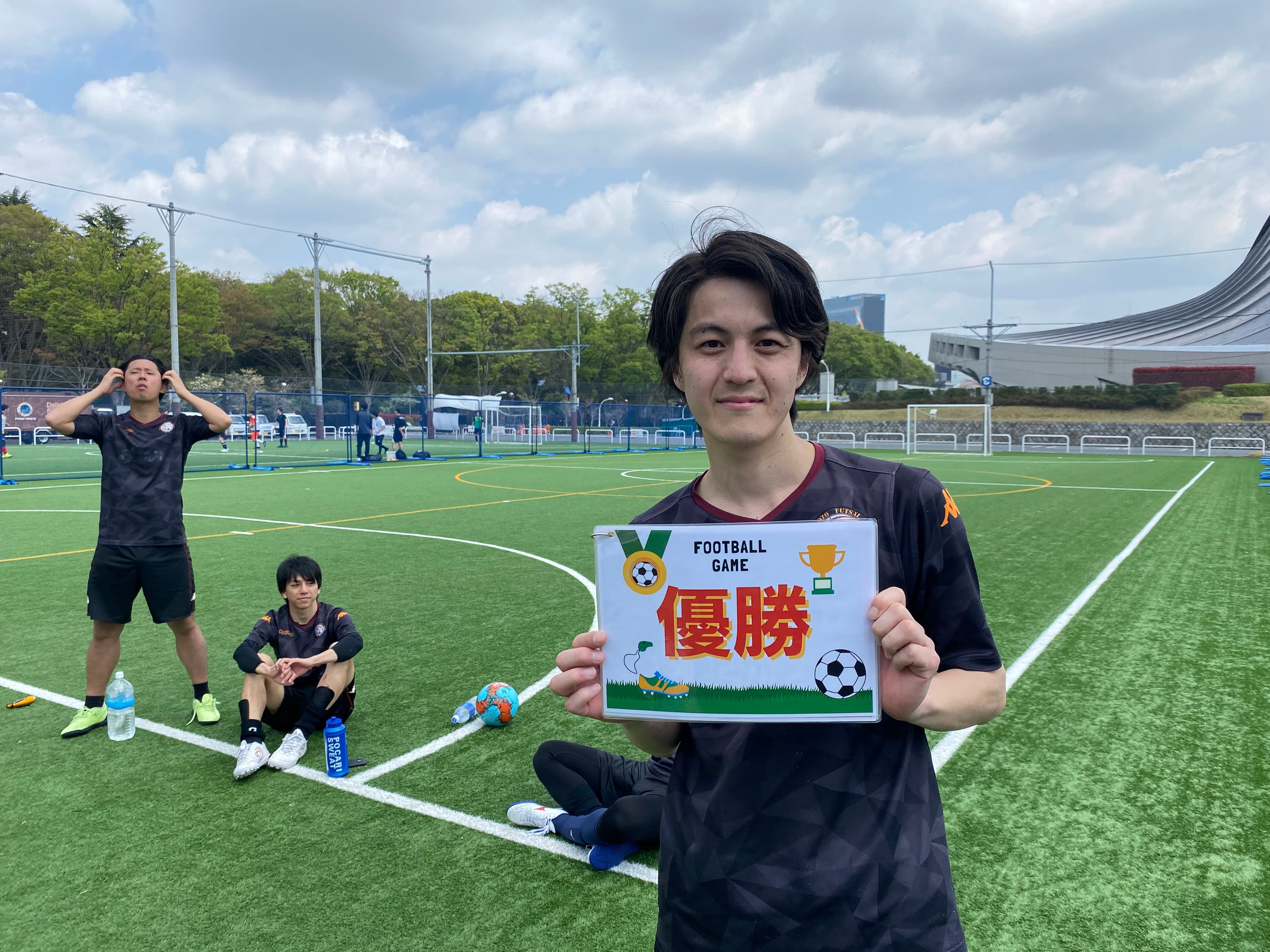 2025年4月12日 原宿 国立代々木競技場 フットサルコート フットサル 大会風景