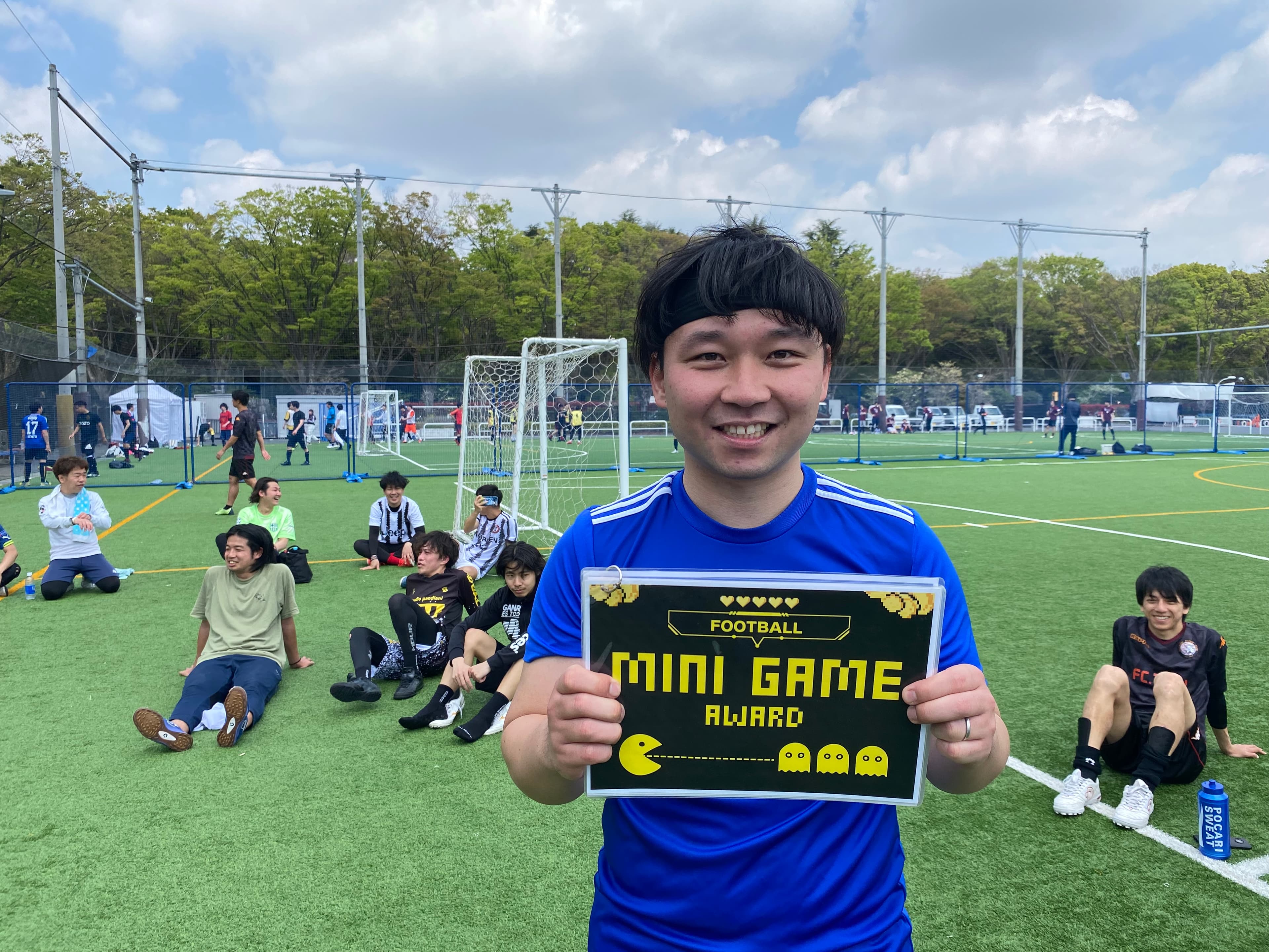 2025年4月12日 原宿 国立代々木競技場 フットサルコート フットサル 大会風景
