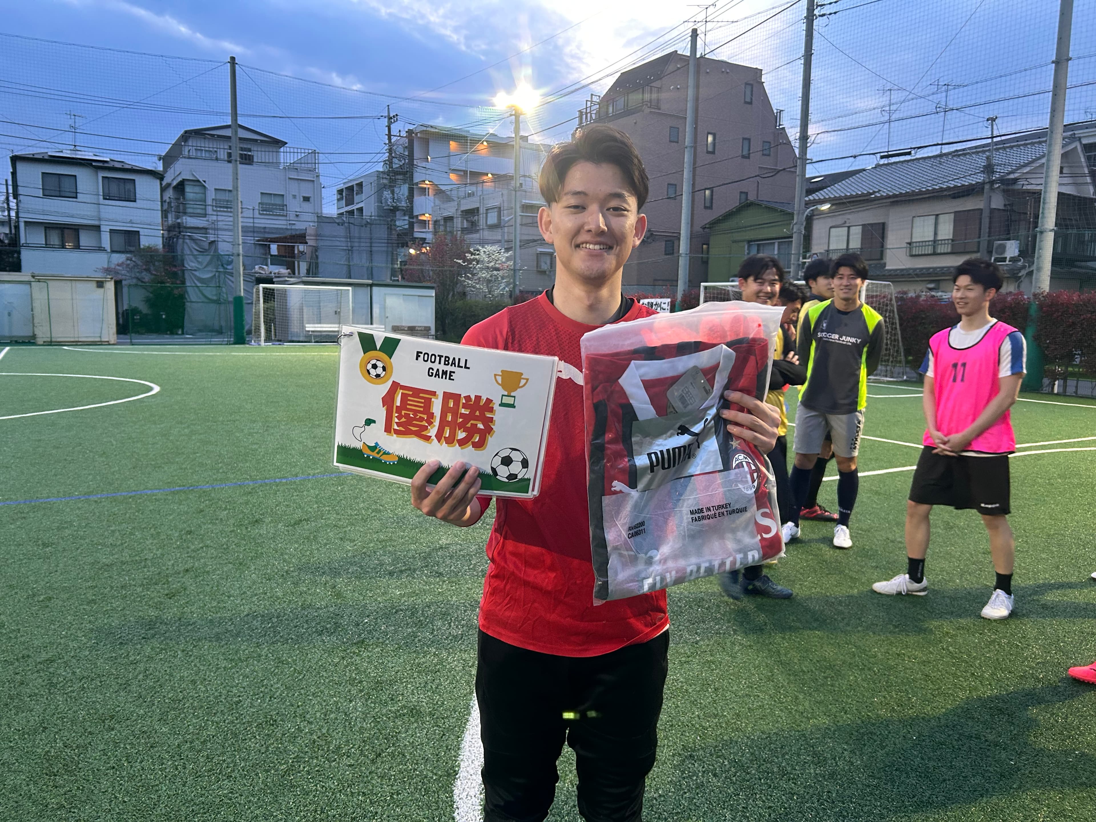 2025年4月12日 K-Field千鳥町 ソサイチ(6人制) 大会風景