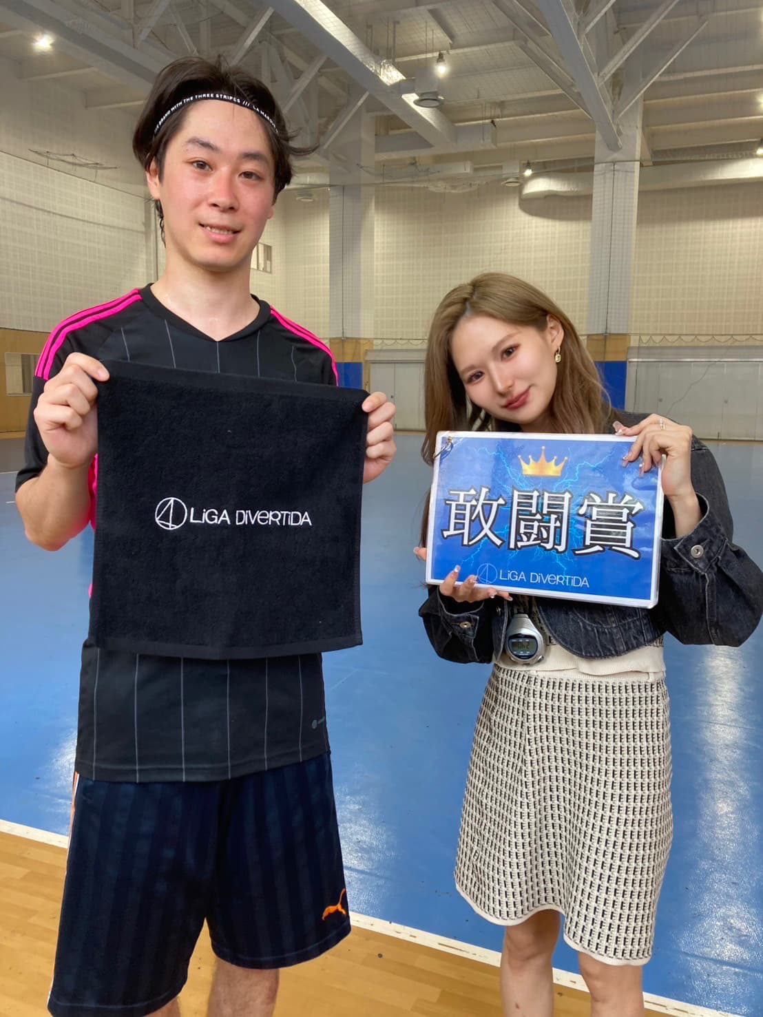 2025年4月12日 有明 BUDDYスポーツアリーナ1F フットサル 大会風景